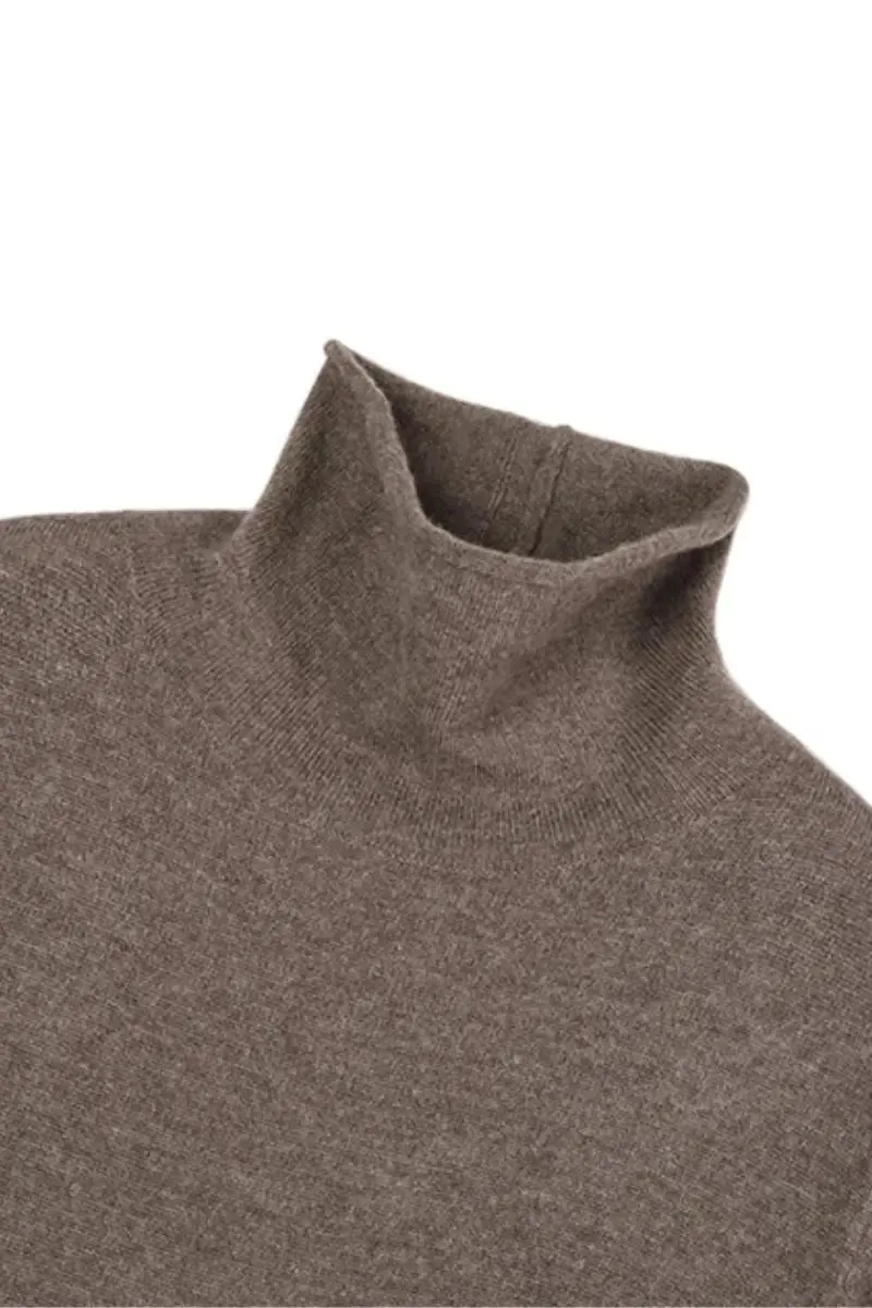 100 Wool Long Sleeve Crewneck Maxi Sweater Dress