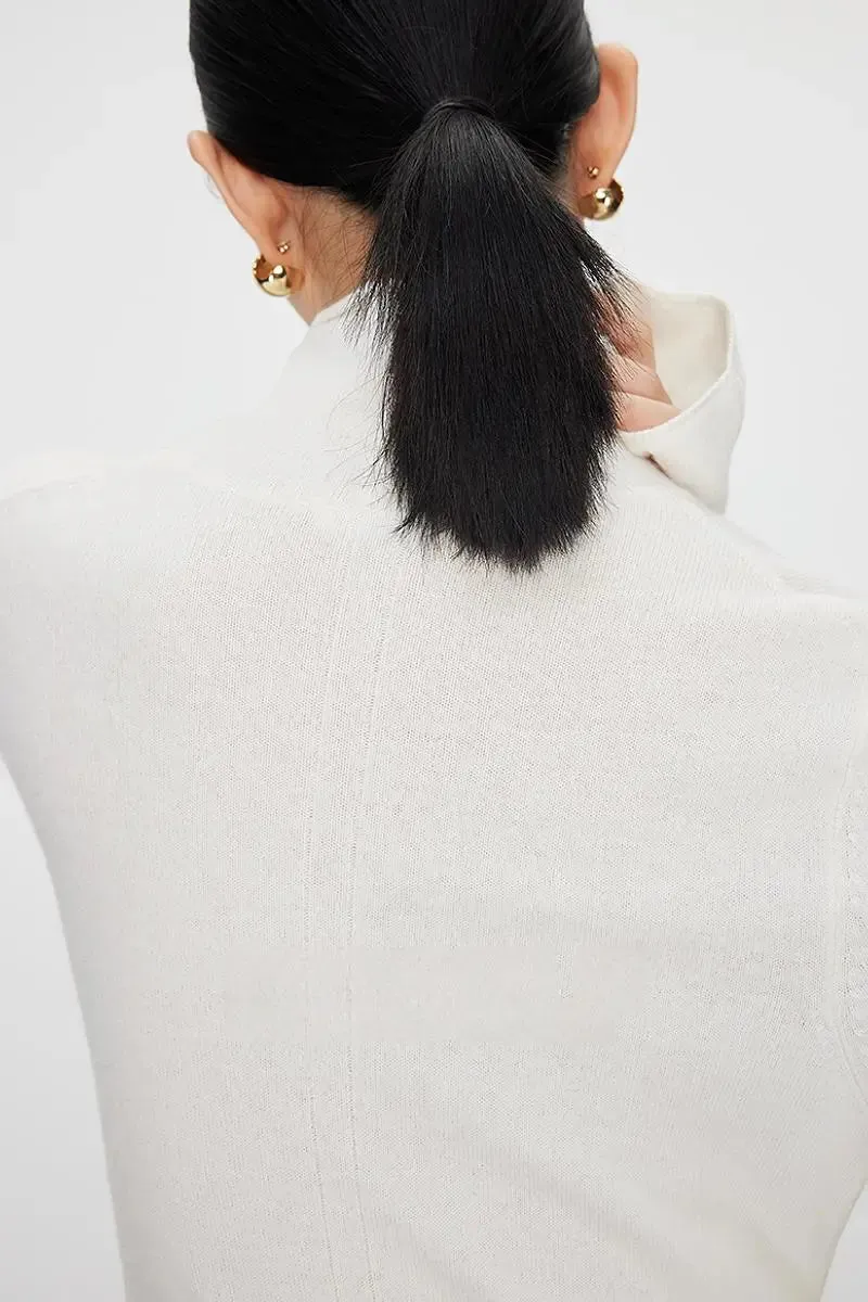 100 Wool Long Sleeve Crewneck Maxi Sweater Dress