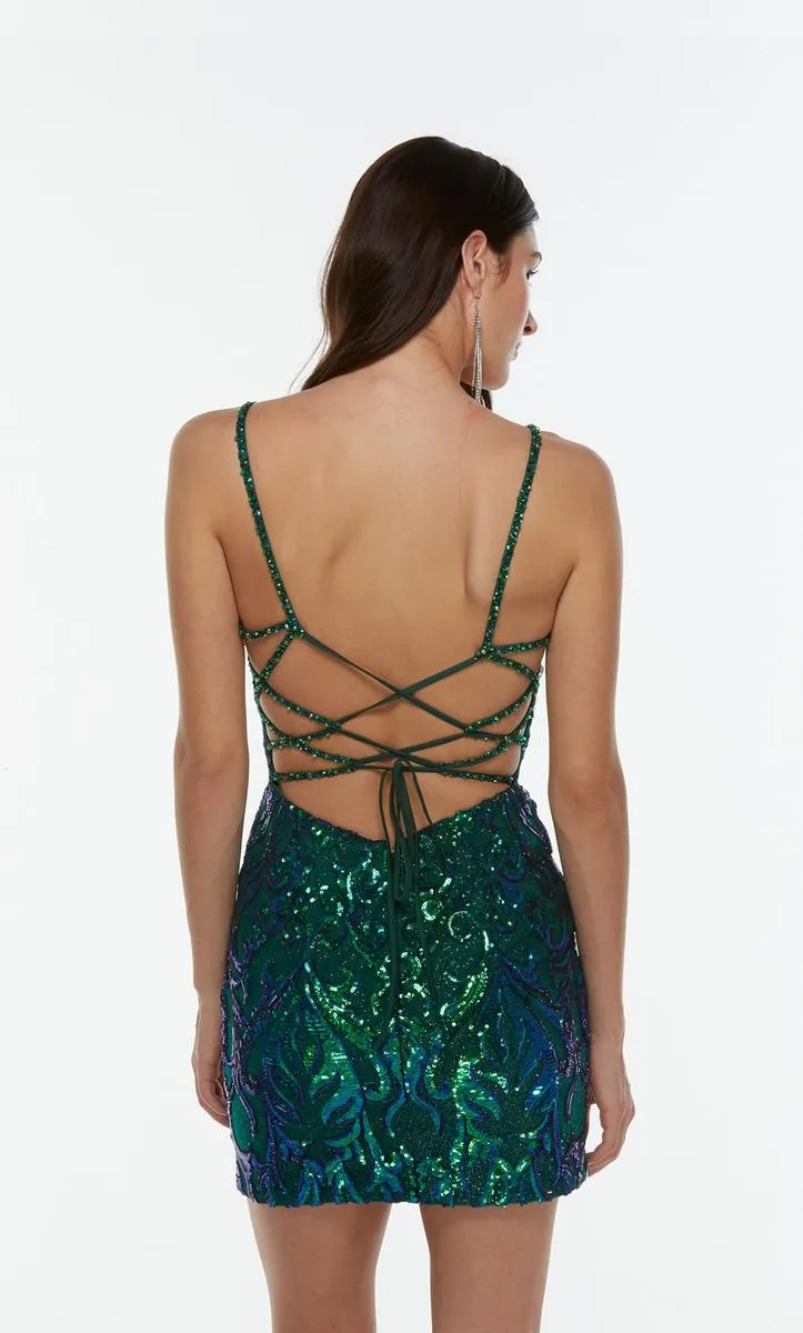 Alyce Paris Homecoming Dress 4534