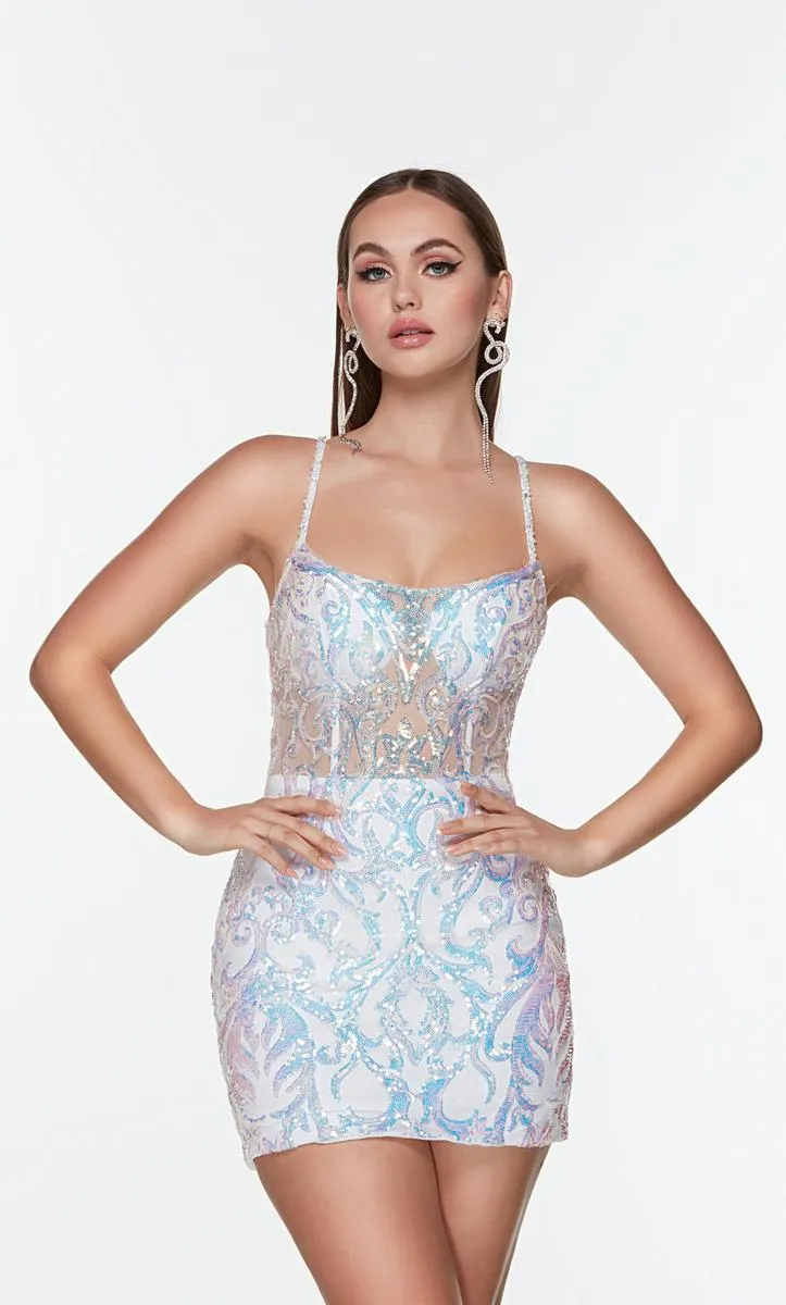 Alyce Paris Homecoming Dress 4534