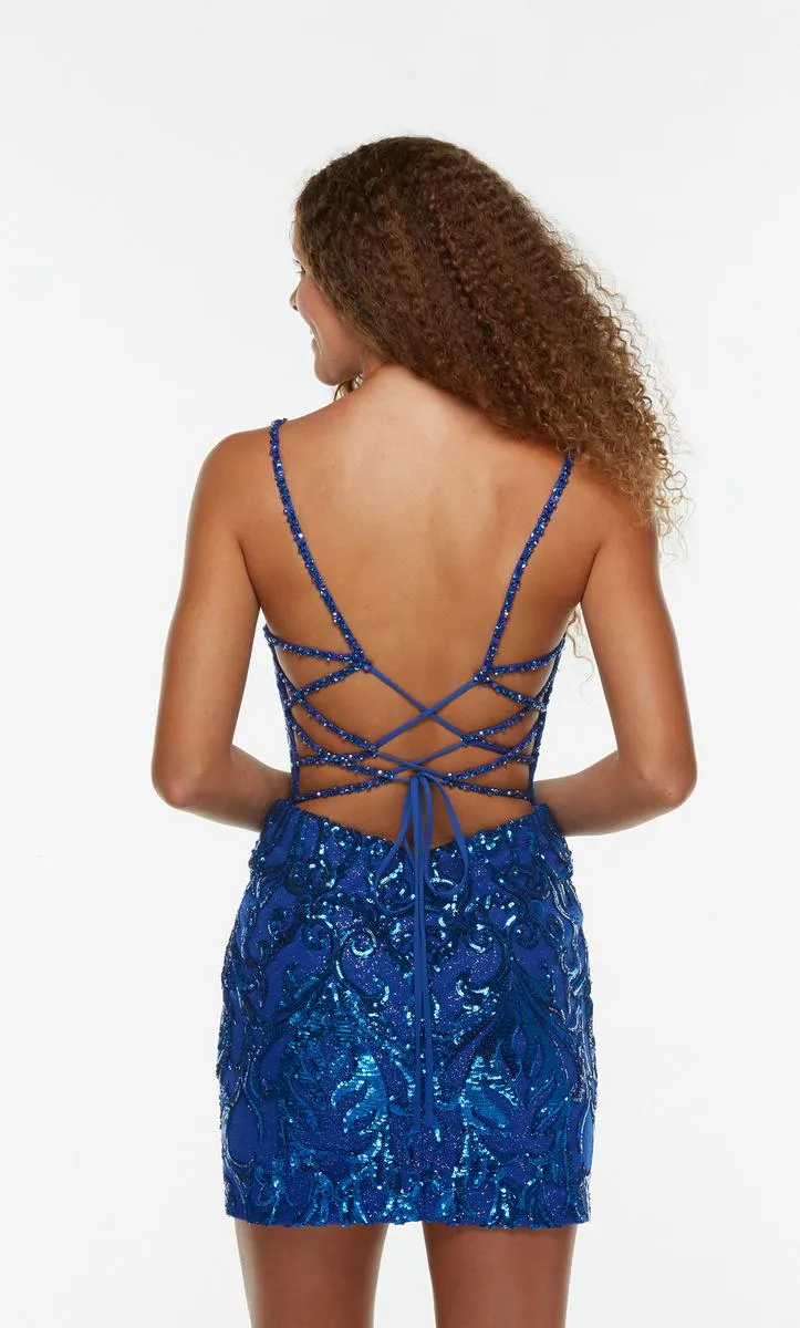 Alyce Paris Homecoming Dress 4534