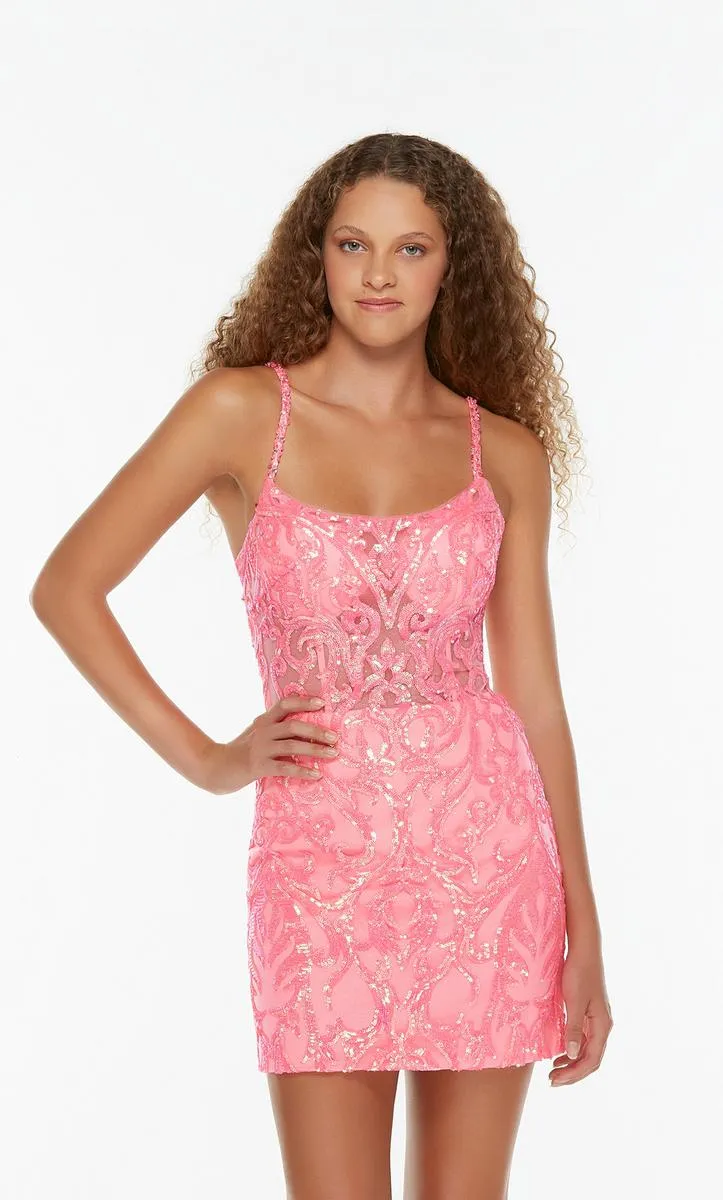 Alyce Paris Homecoming Dress 4534