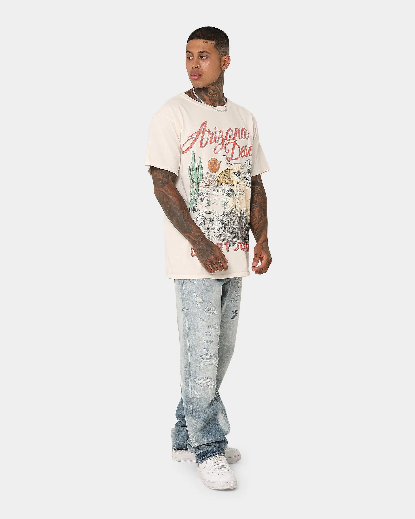American Thrift Arizona Desert Vintage T-Shirt Off White