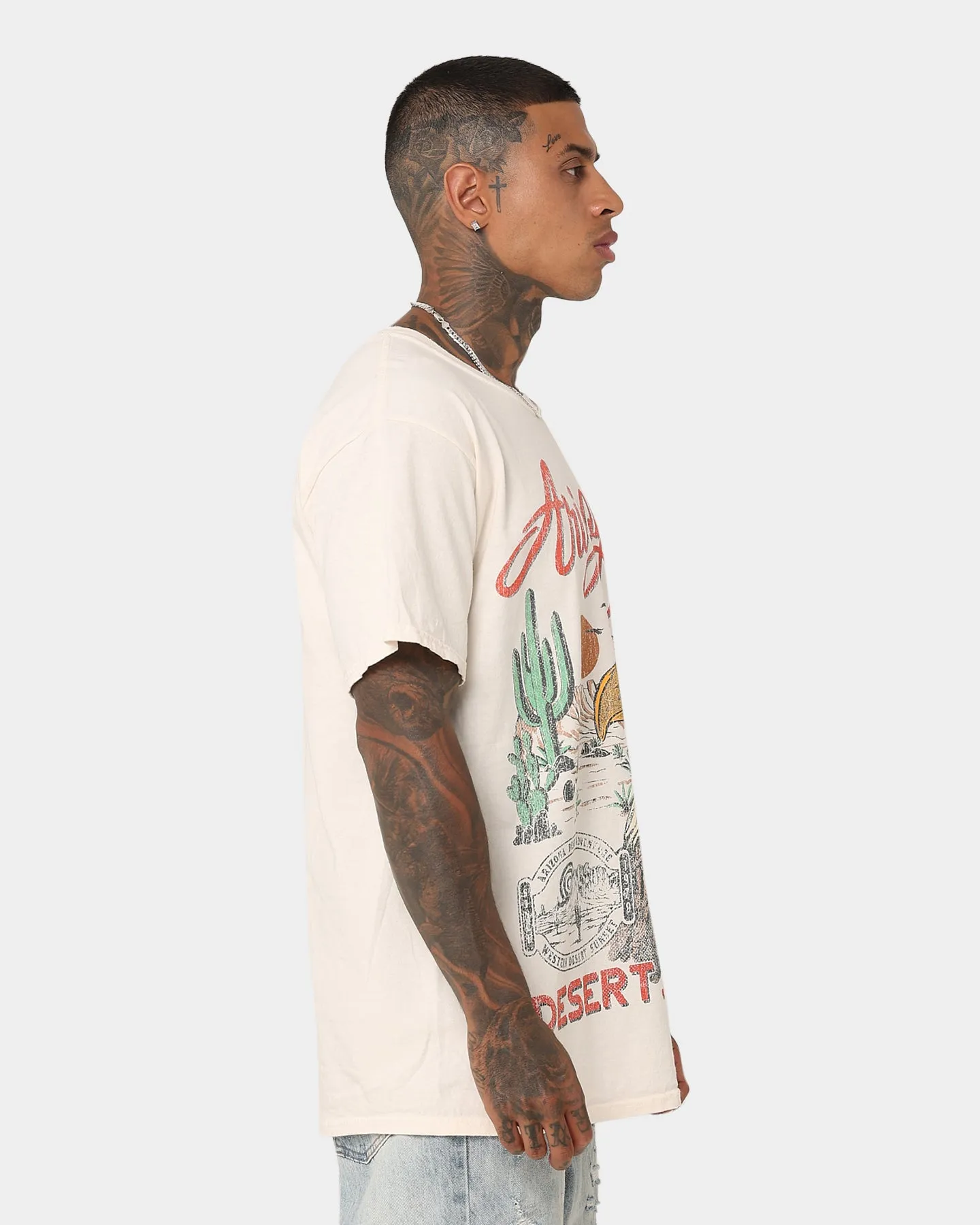 American Thrift Arizona Desert Vintage T-Shirt Off White