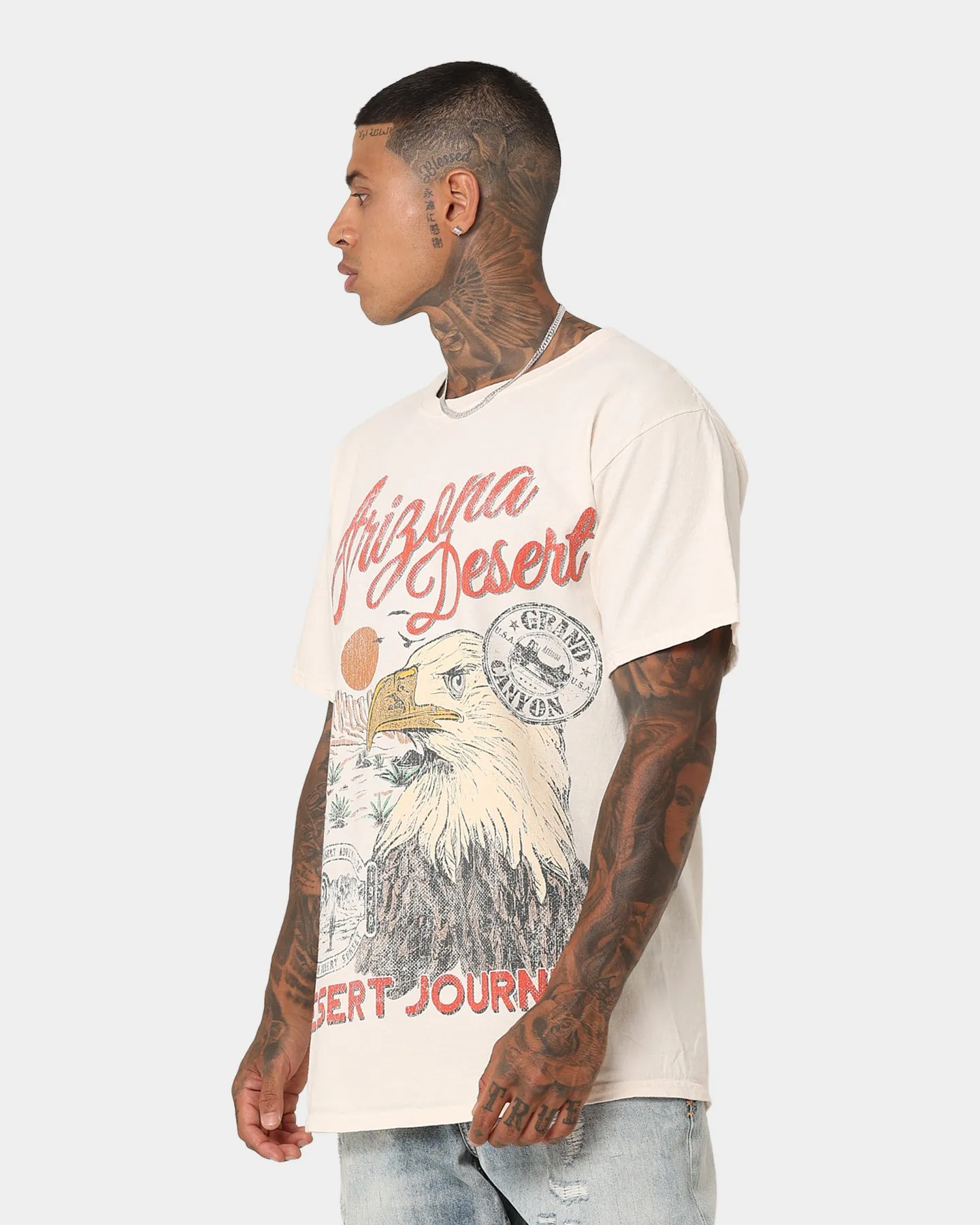 American Thrift Arizona Desert Vintage T-Shirt Off White