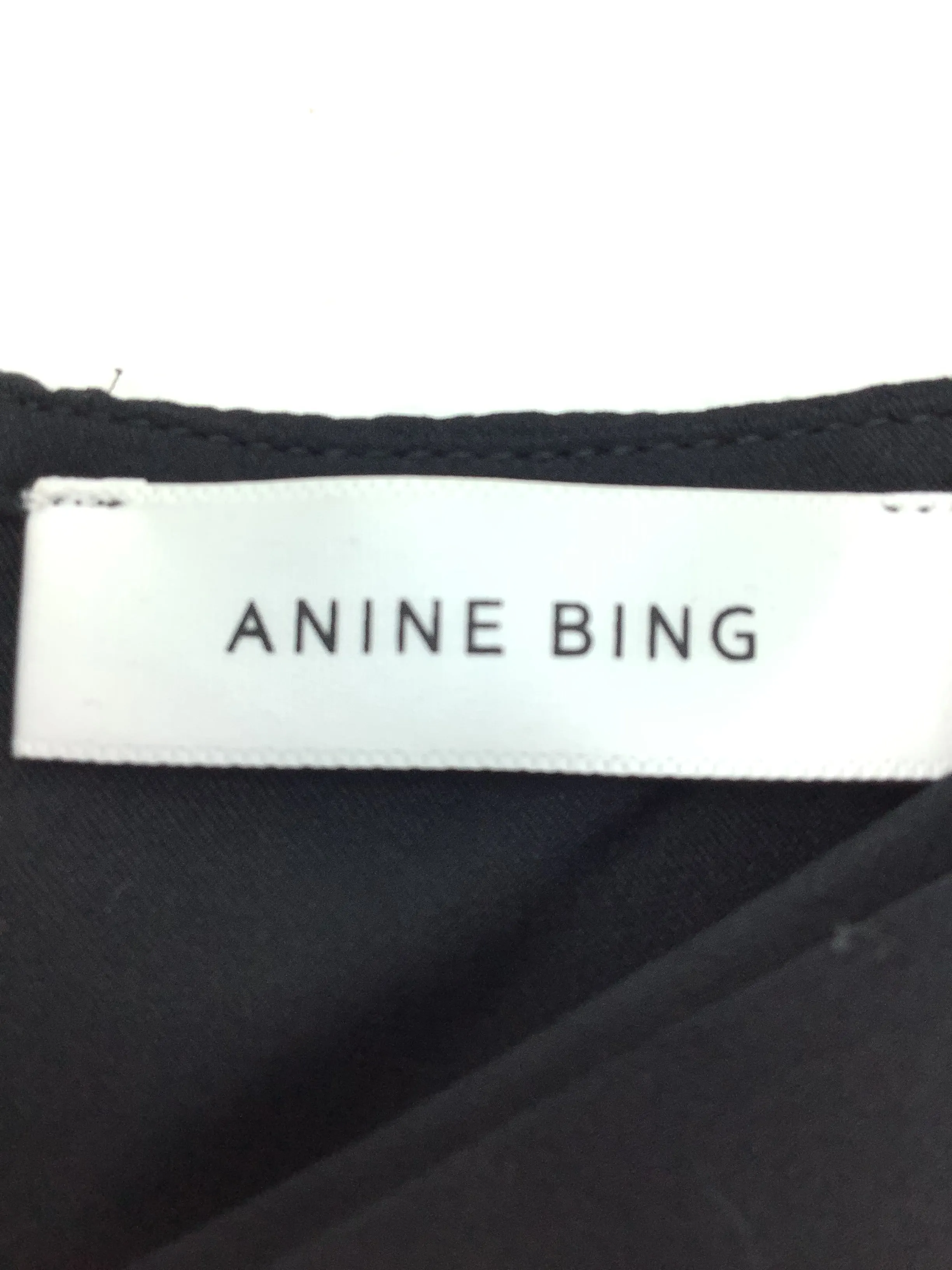 Anine Bing Silk Crew Neck Blouse Size: Medium