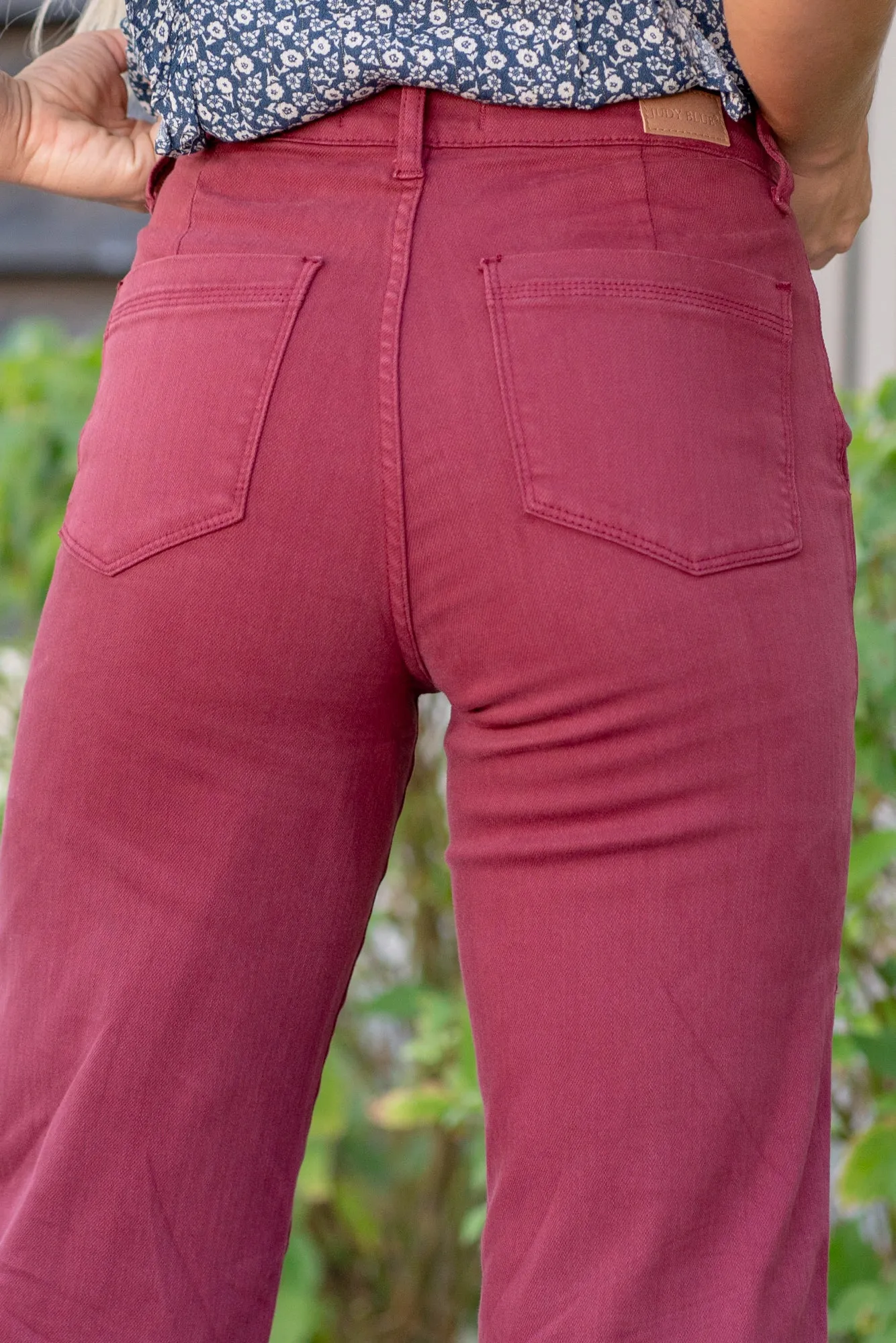 Belfast High Rise Front Seam Straight