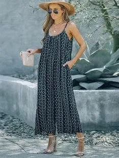 Burgundy Pocket Wide Leg Jumpsuit