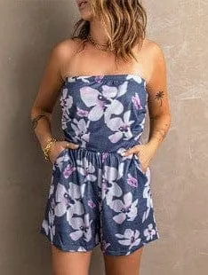 Burgundy Pocket Wide Leg Jumpsuit