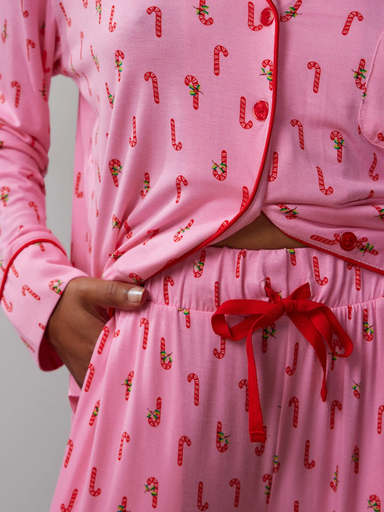 Candy Cane Pajama Set