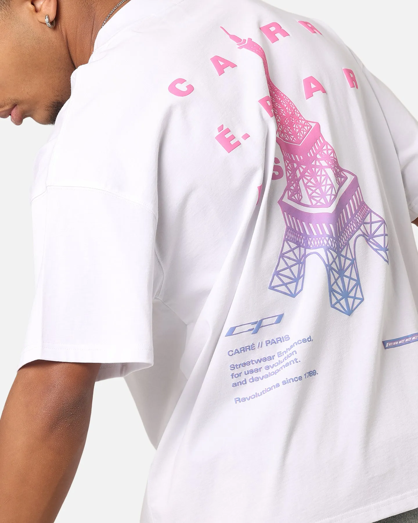 Carre Enhanced Grad T-Shirt White