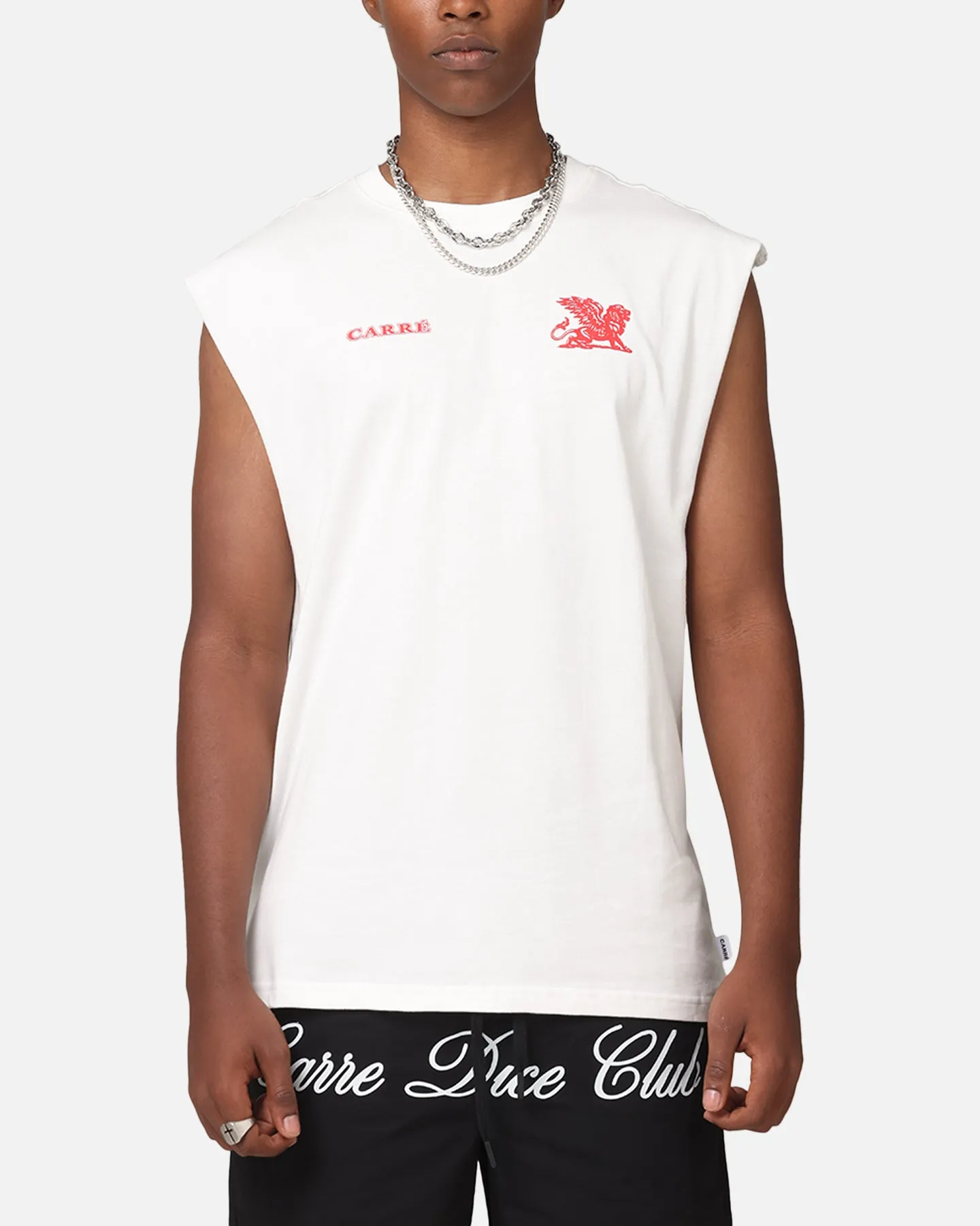 Carre  Formula Muscle T-Shirt Off White