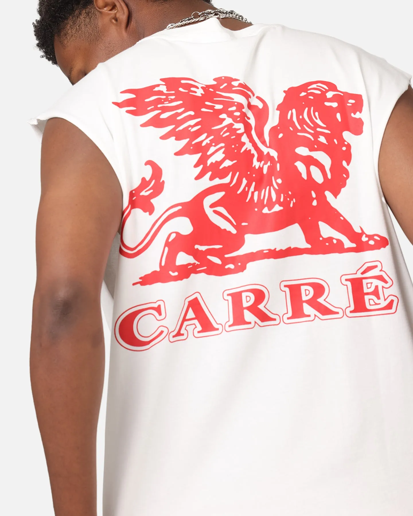 Carre  Formula Muscle T-Shirt Off White
