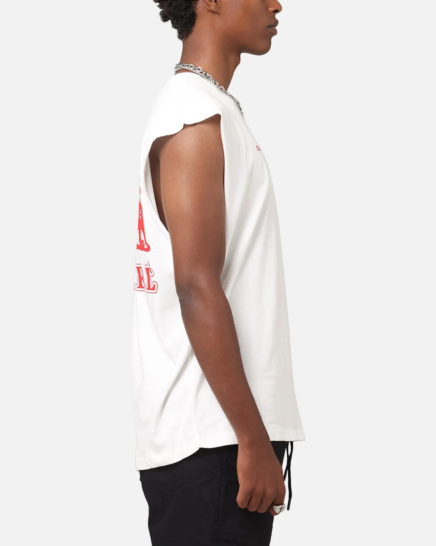 Carre  Formula Muscle T-Shirt Off White