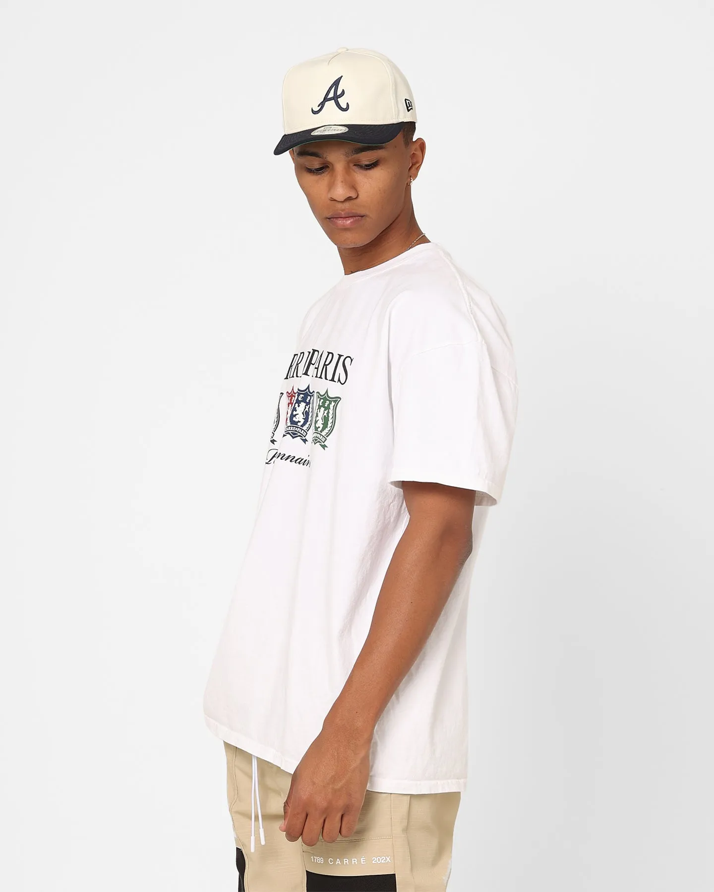 Carre Shield T-Shirt White