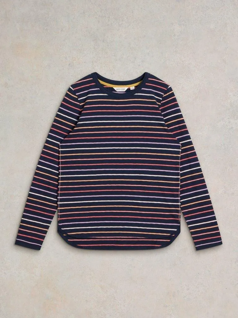 Clara Stripe Long Sleeve Tee