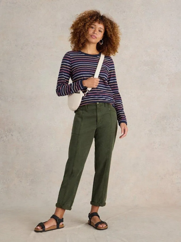 Clara Stripe Long Sleeve Tee