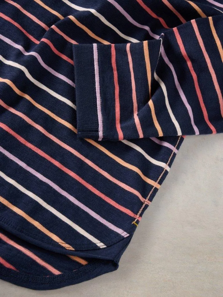 Clara Stripe Long Sleeve Tee
