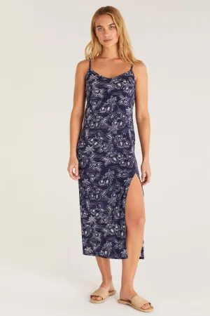 Cora Tropical Midi Dress