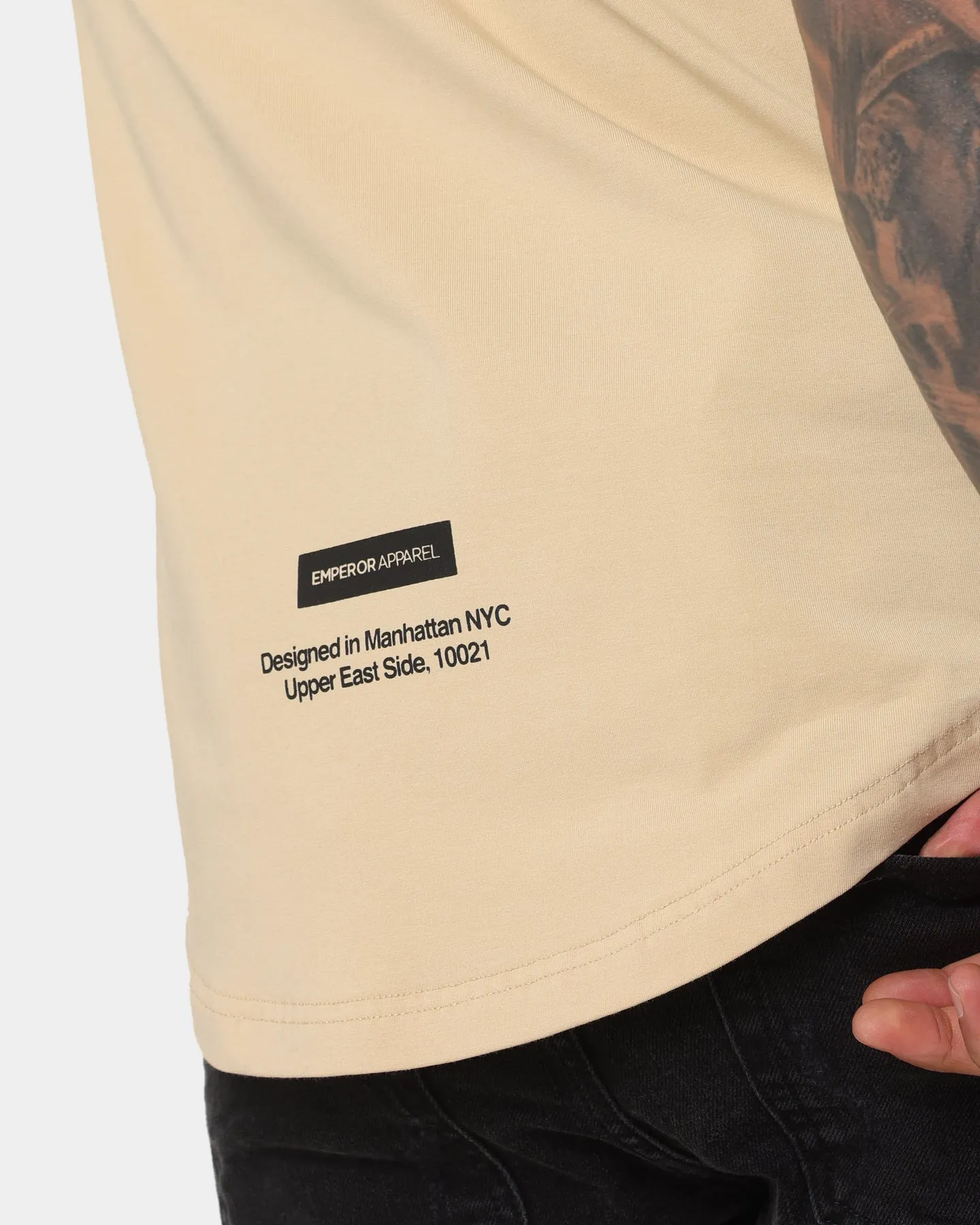 Emperor Apparel City After Dark Short Sleeve T-Shirt Stone