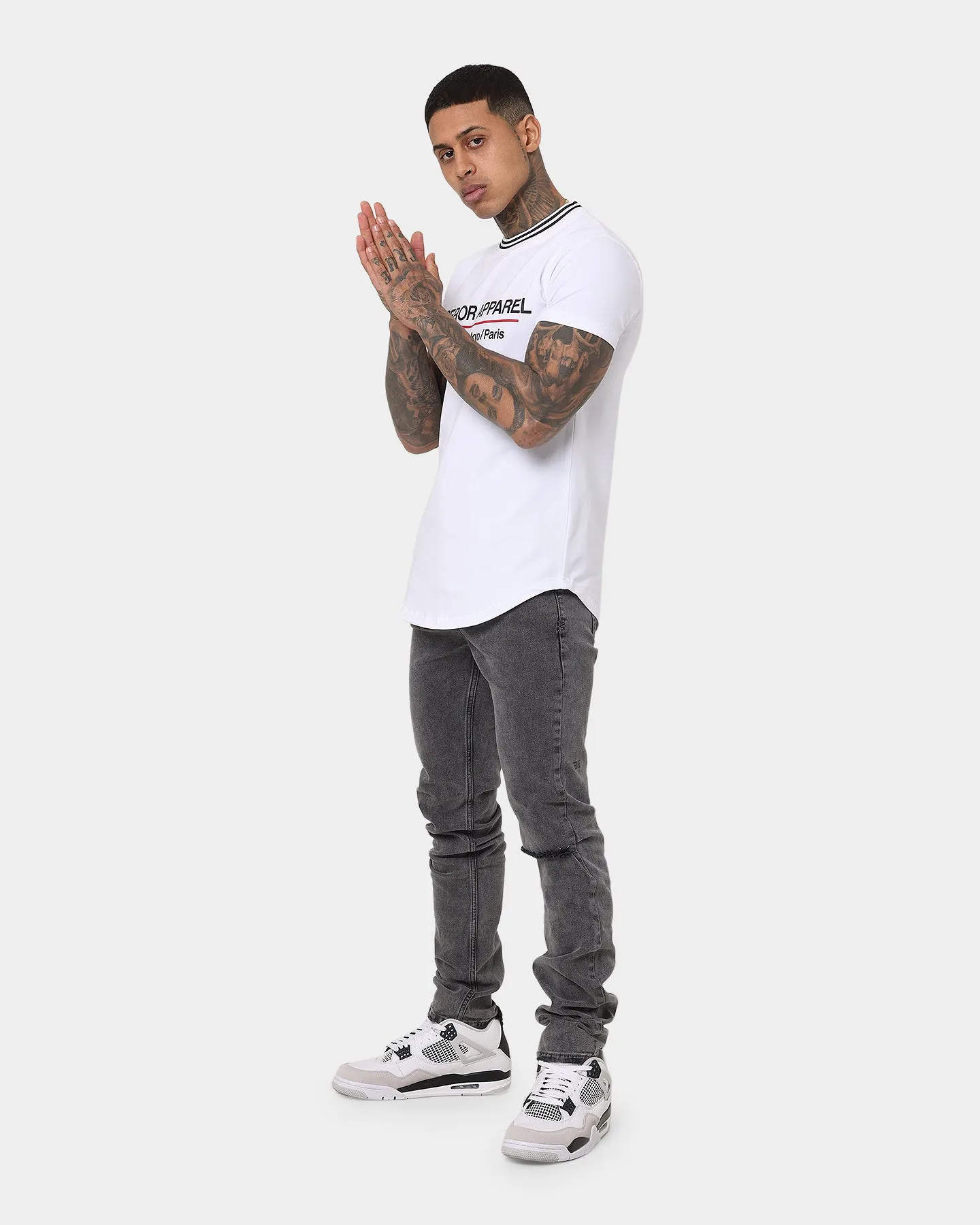 Emperor Apparel City After Dark Short Sleeve T-Shirt White