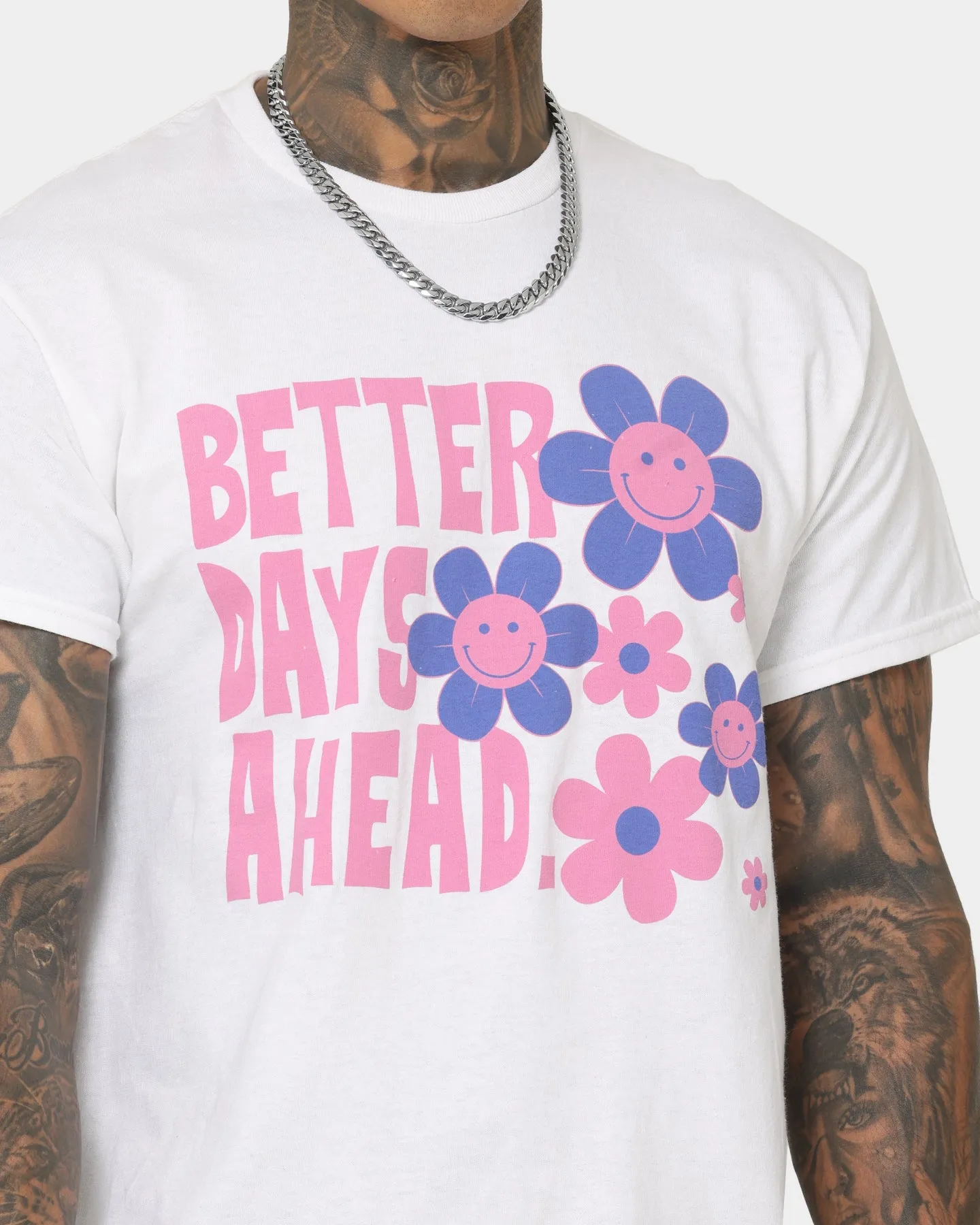 Goat Crew Better Days Vintage T-Shirt White