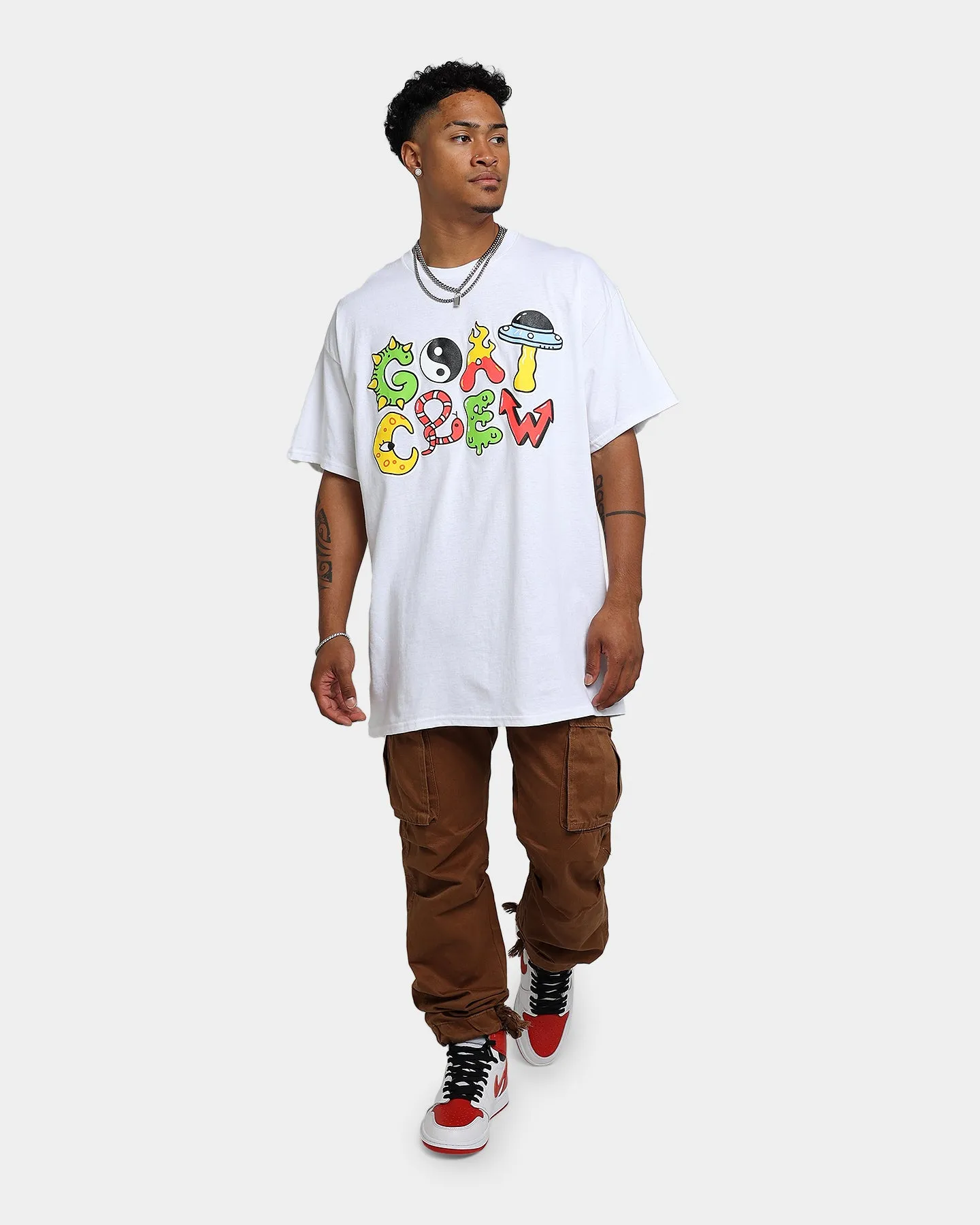 Goat Crew Mashup T-Shirt White