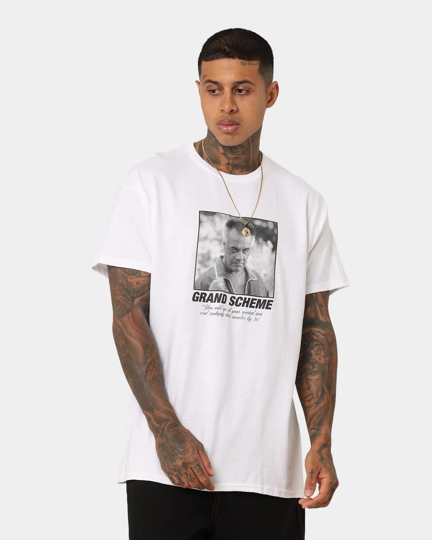 Grand Scheme Mortal Sin T-Shirt White