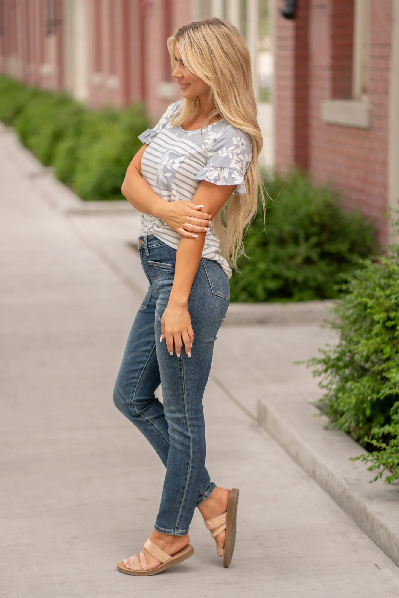 Have a Good Day High Rise Relaxed Fit Regular & Plus Sizes
