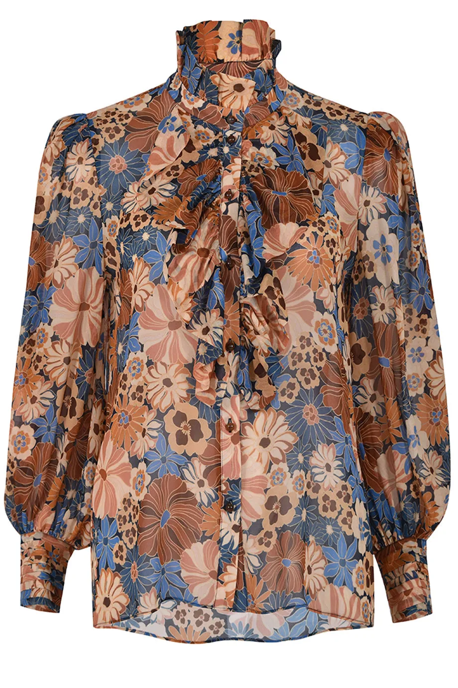 Husk AMBER TOP - Print
