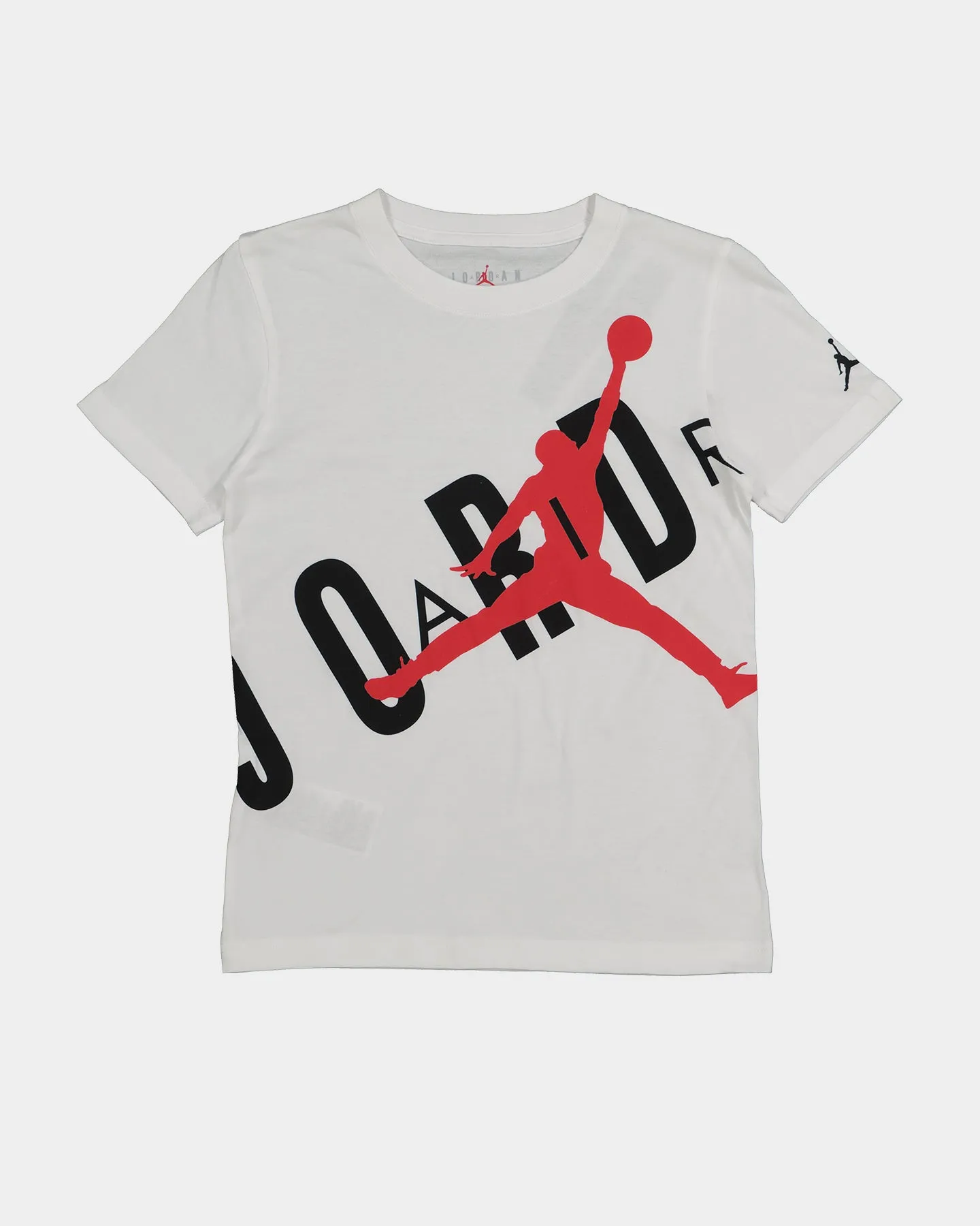 Jordan Kids' Throw Back Graphic T-Shirt White