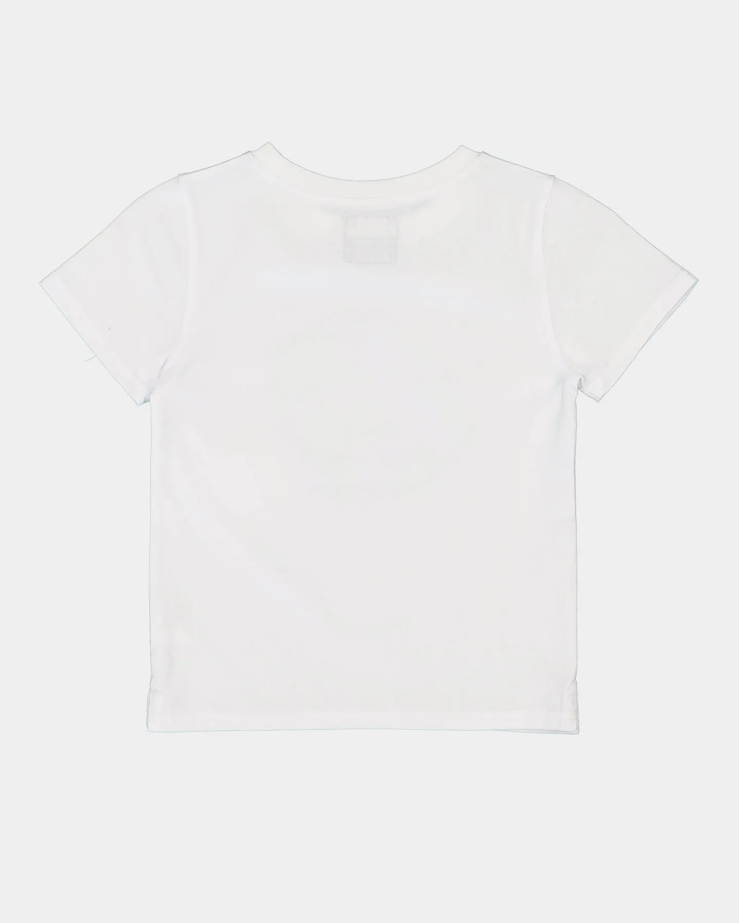 Lil Homme Kids' Worldwide Peace Short Sleeve T-Shirt White