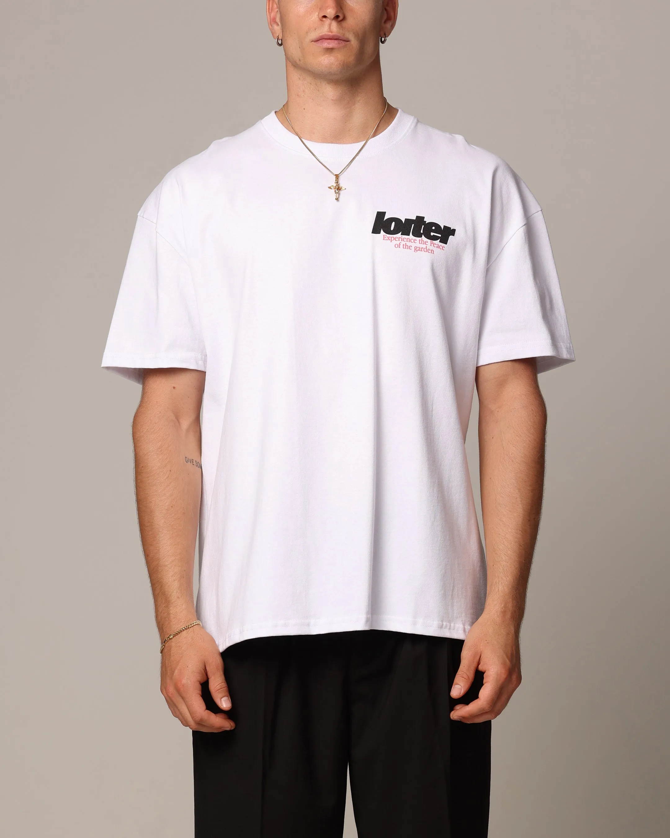 Loiter Bonsai Heavyweight T-Shirt White