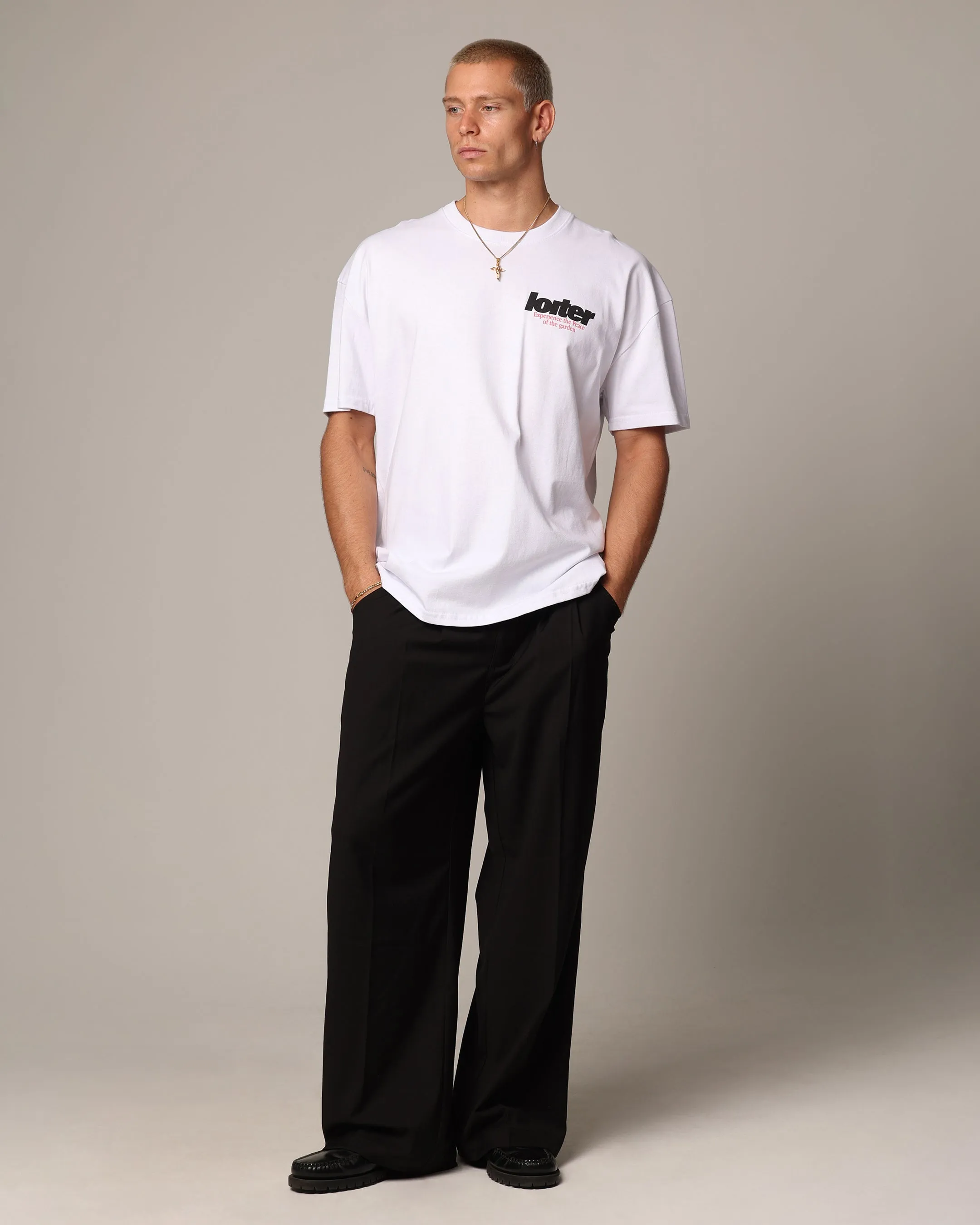Loiter Bonsai Heavyweight T-Shirt White