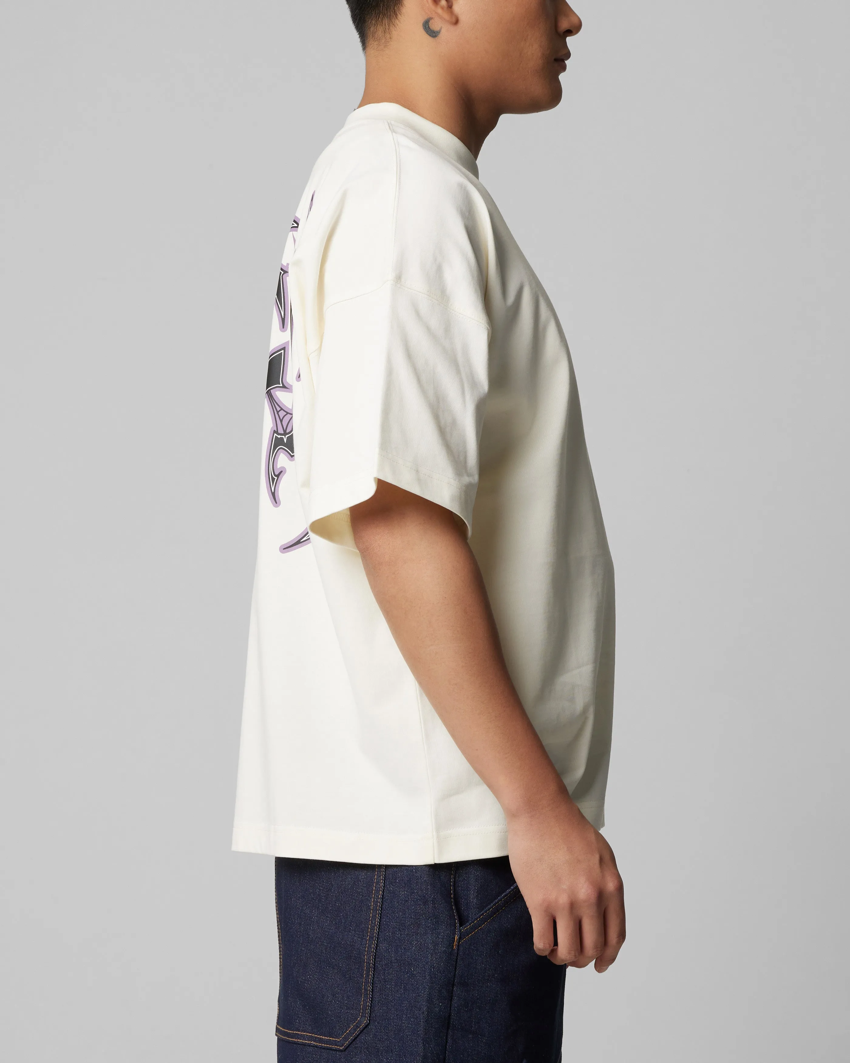 Loiter Metal Boxy T-Shirt Off White