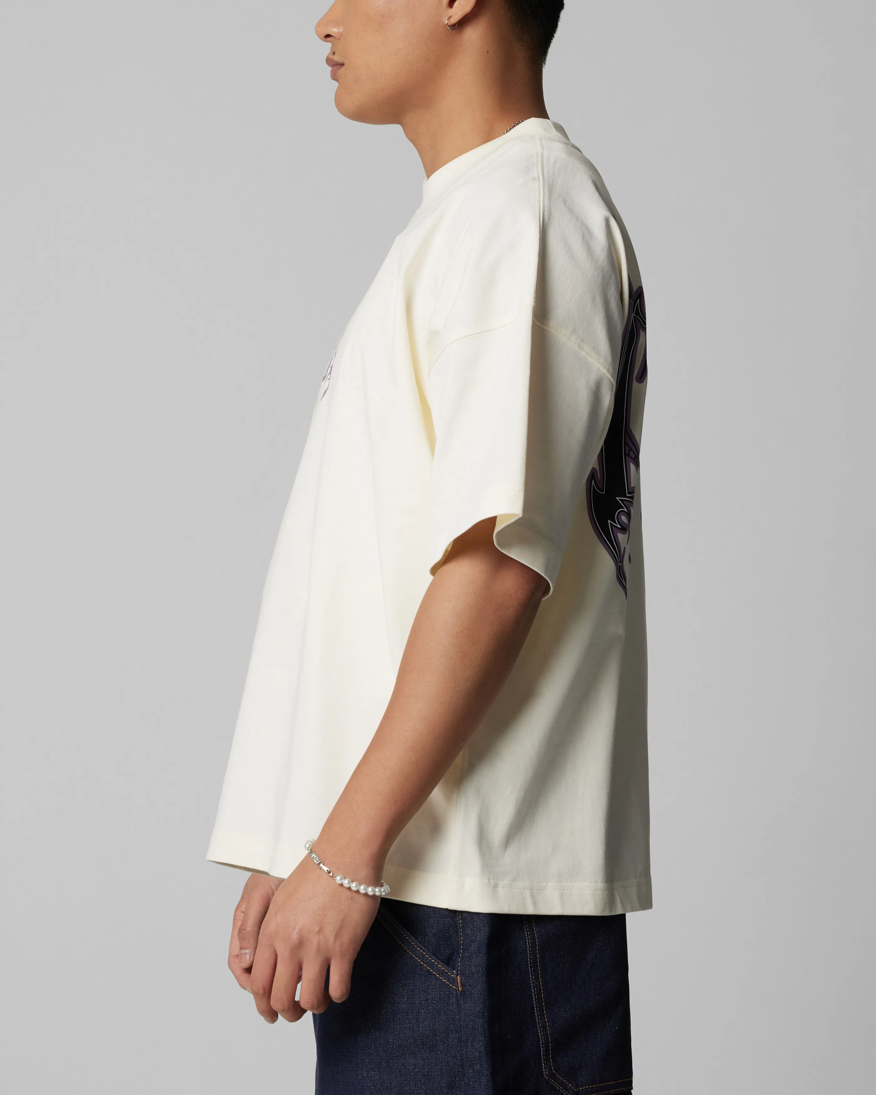 Loiter Metal Boxy T-Shirt Off White