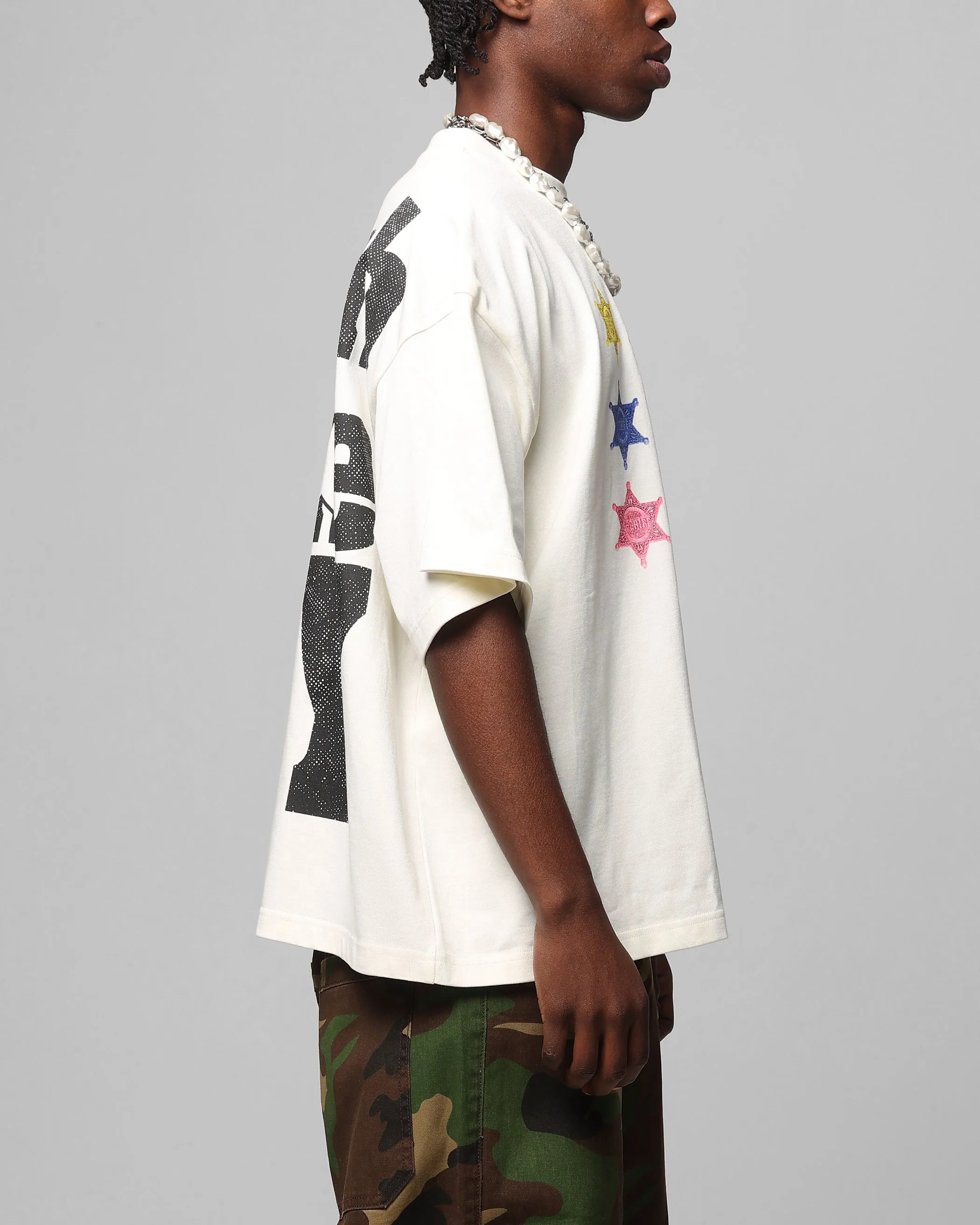 Loiter Sherif Vintage T-Shirt Off White