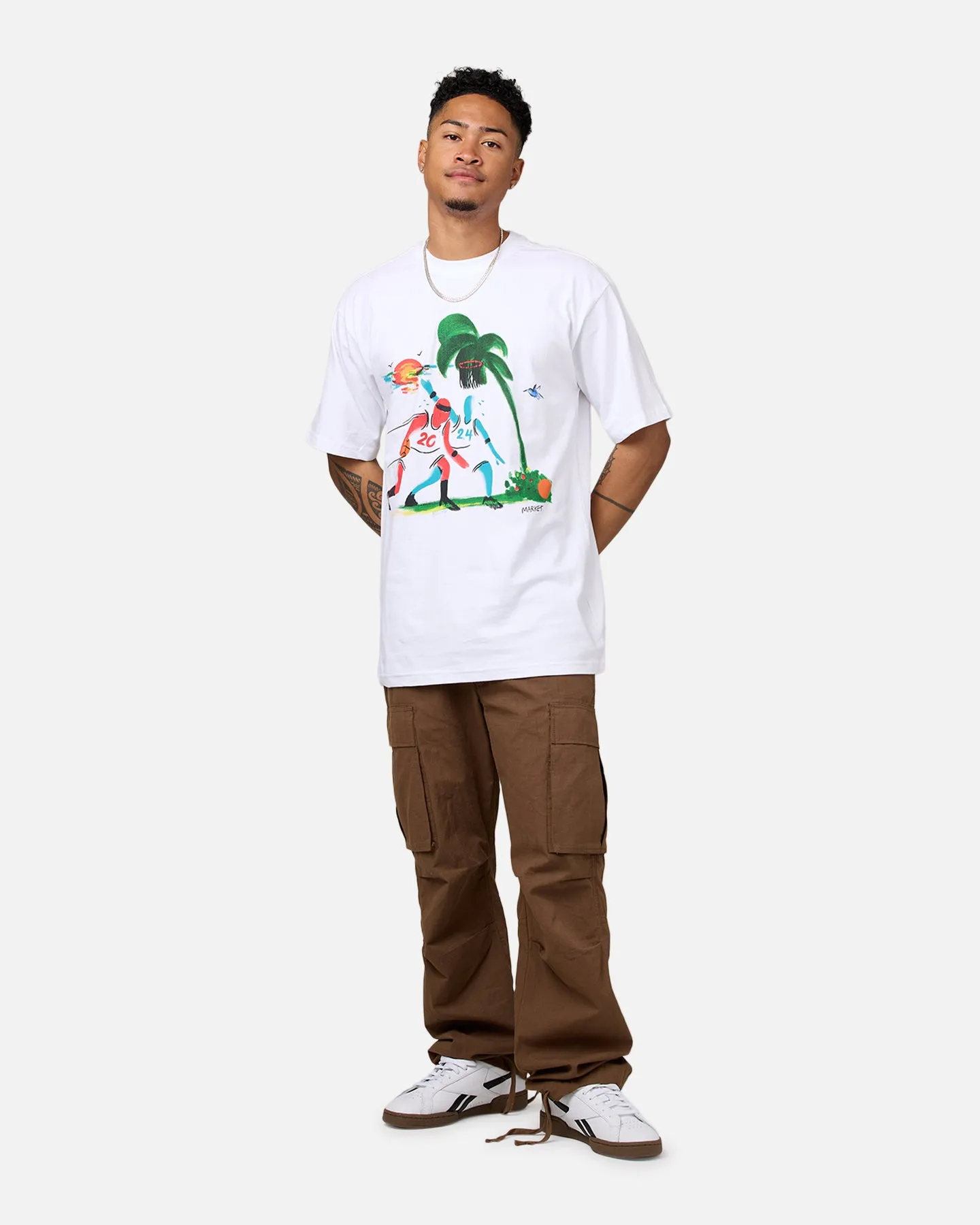 Market Players Paradise T-Shirt White