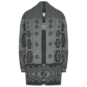 MUSH CARDIGAN / GREY BLACK
