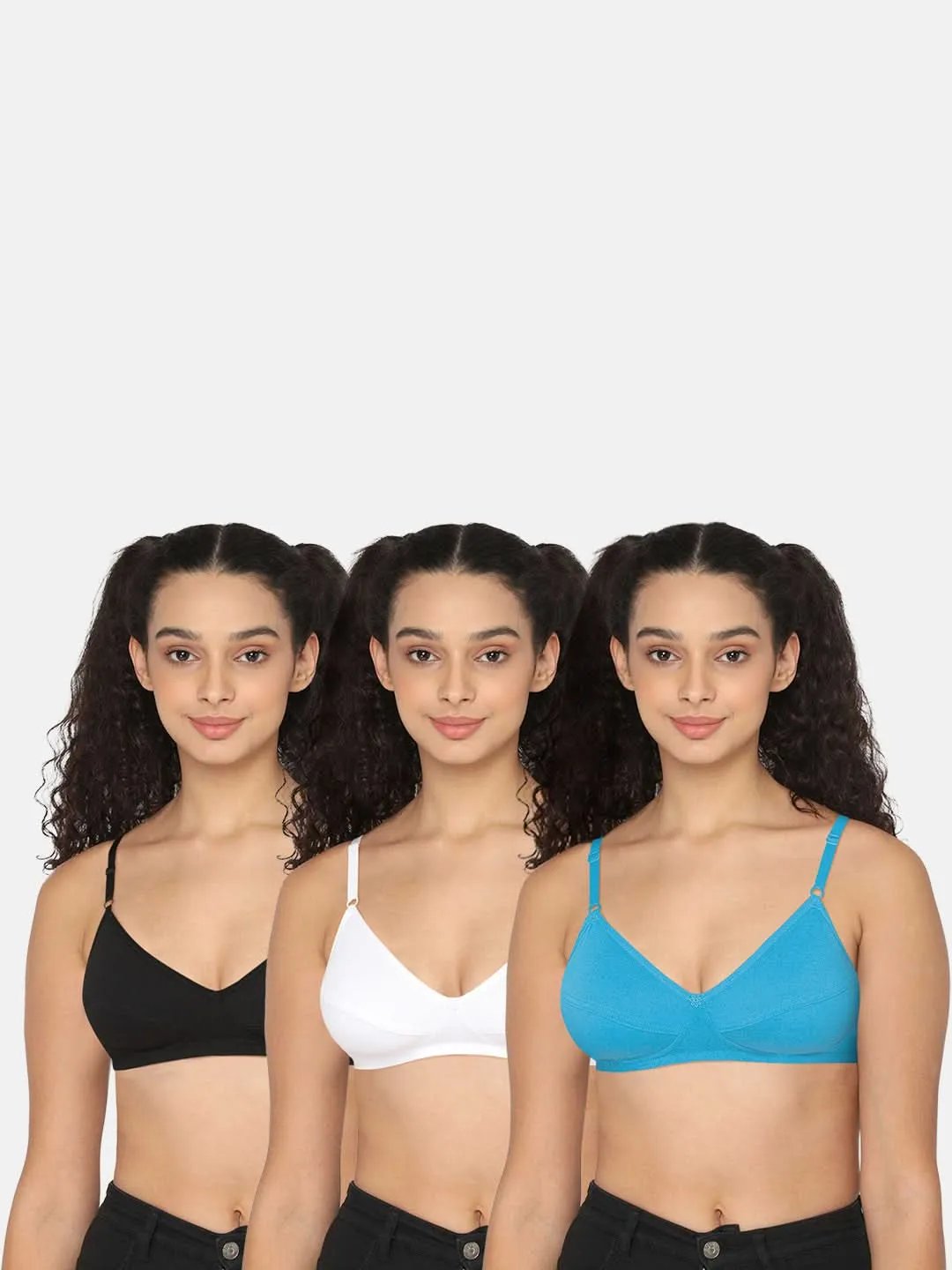 Naidu Hall Knitwear-Bra Special Combo Pack - Glori - C41