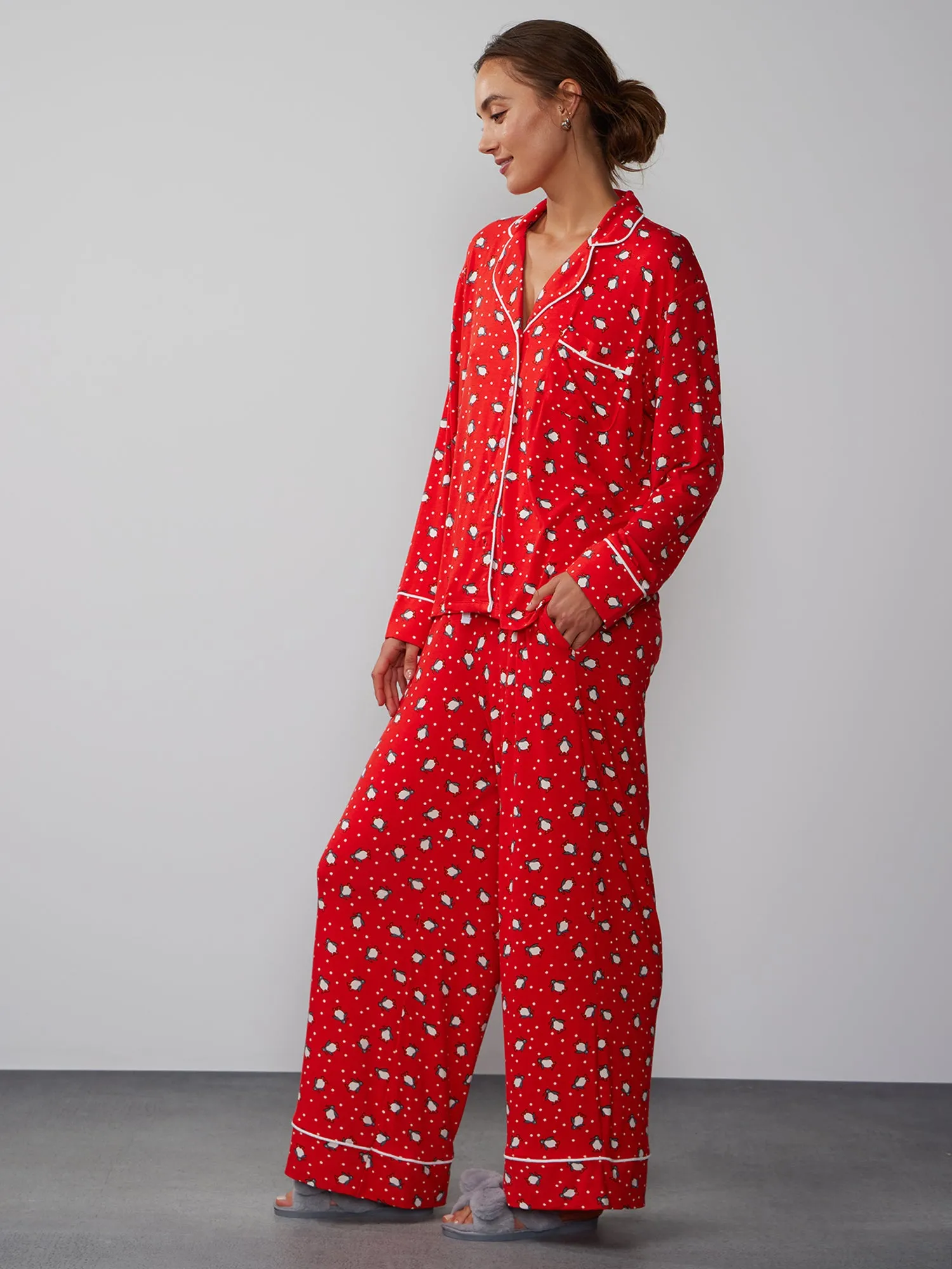 Penguin Pajama Set