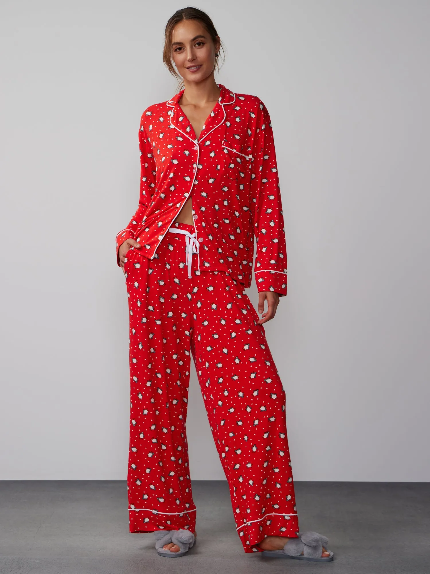 Penguin Pajama Set