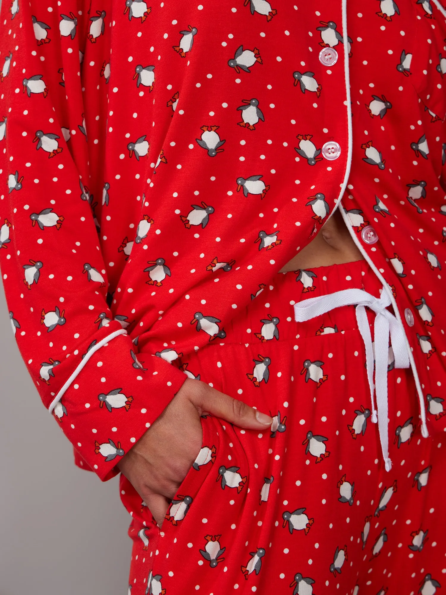 Penguin Pajama Set