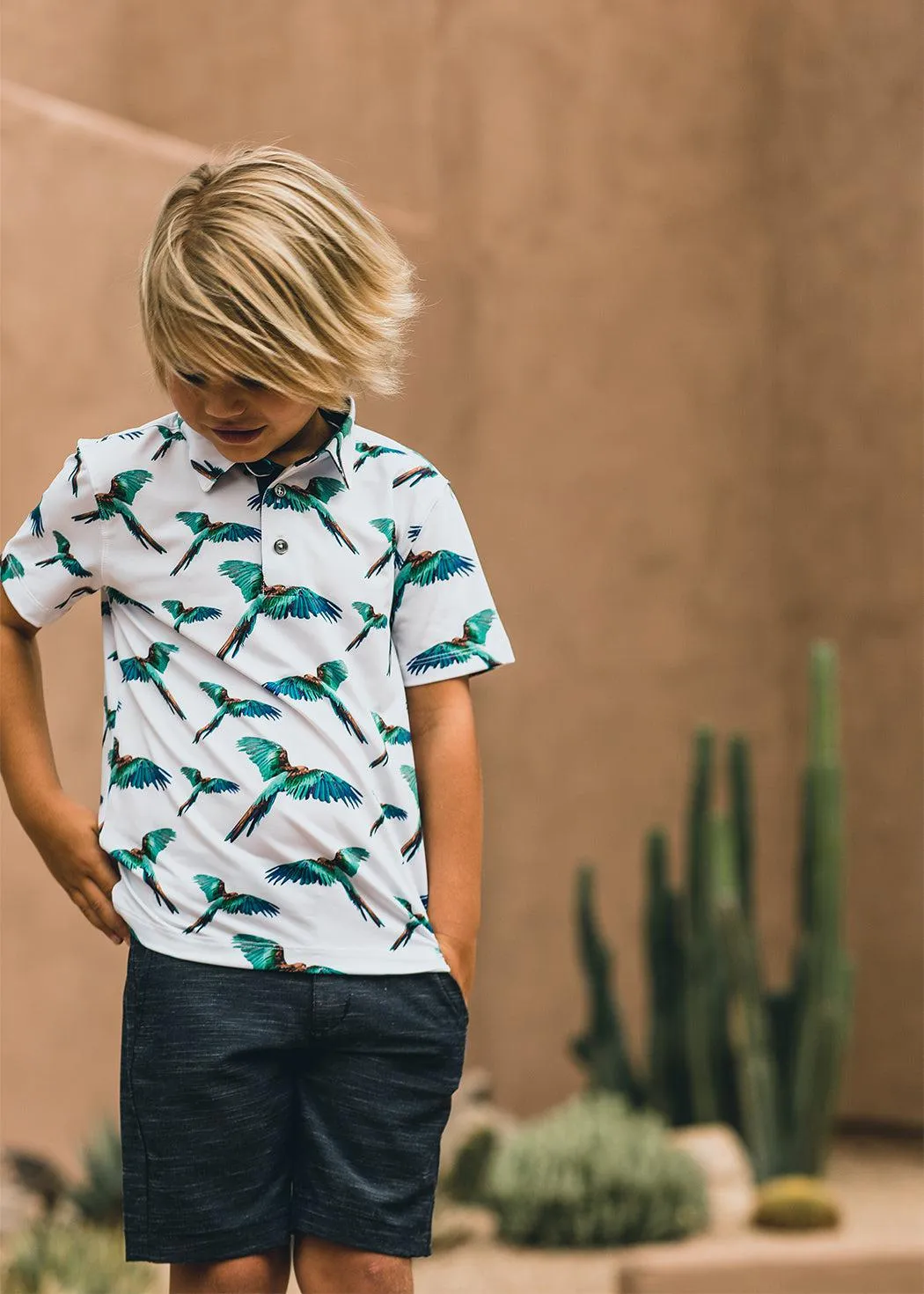 Proper Kids Gravity Short - Navy