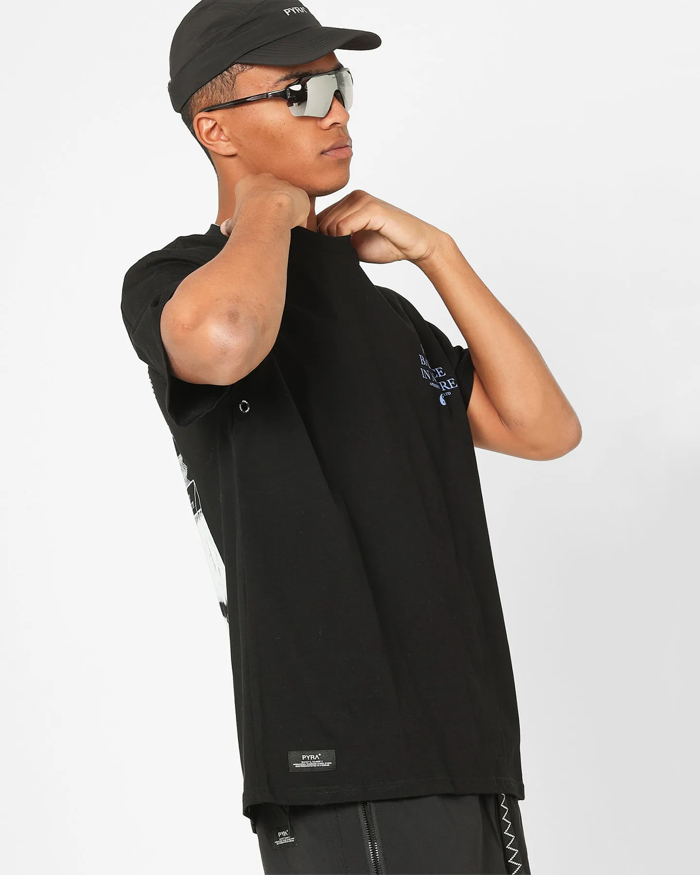 Pyra Balance T-Shirt Black/White