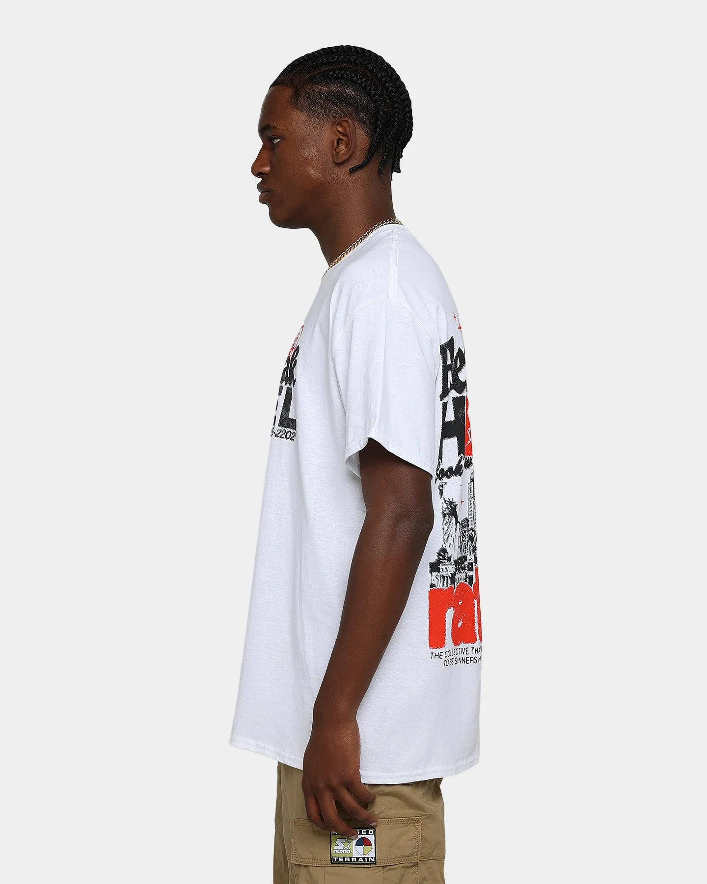 Rats Get Fat Heartbreak Hotel T-Shirt White