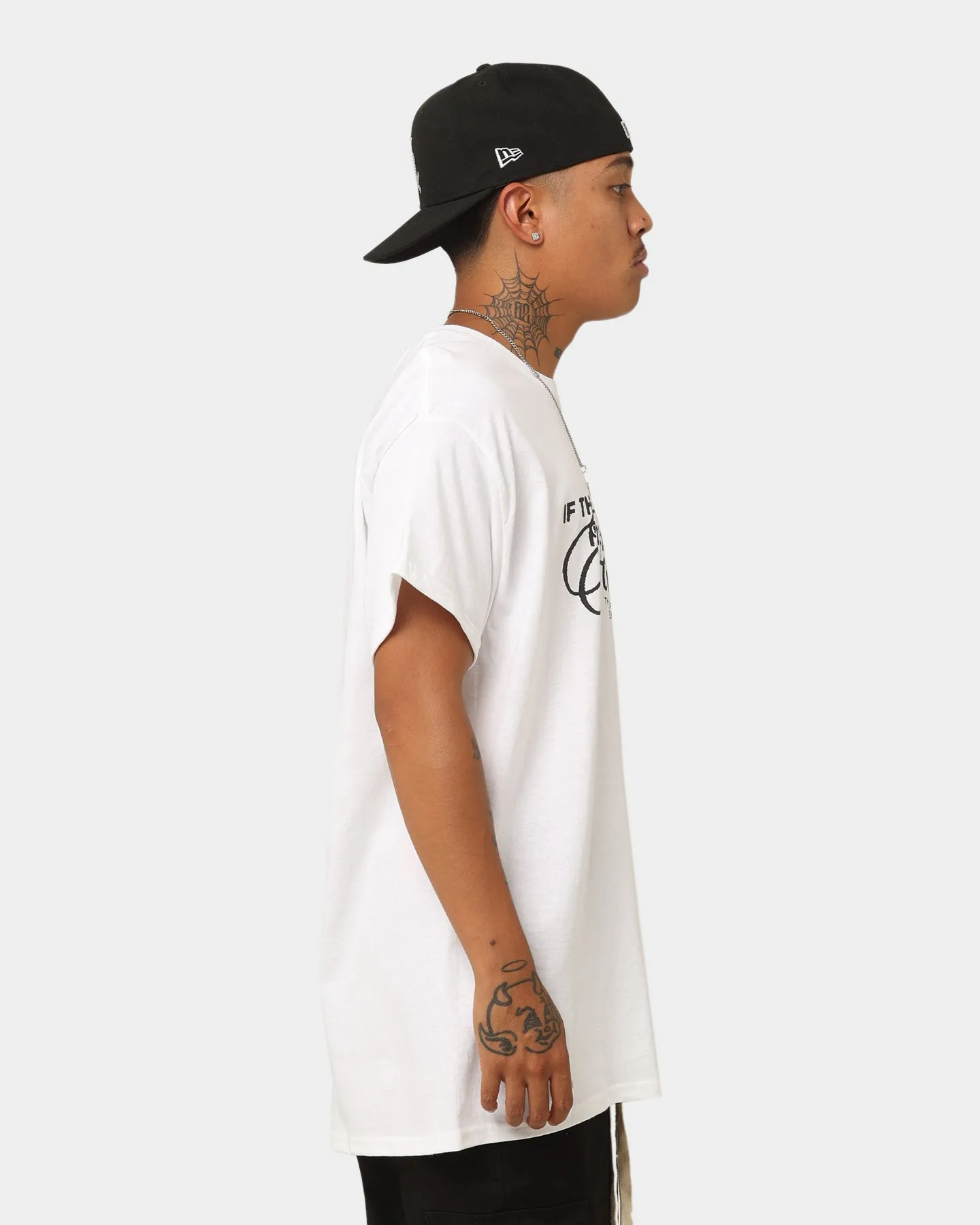 Rats Get Fat Live Forever T-Shirt White