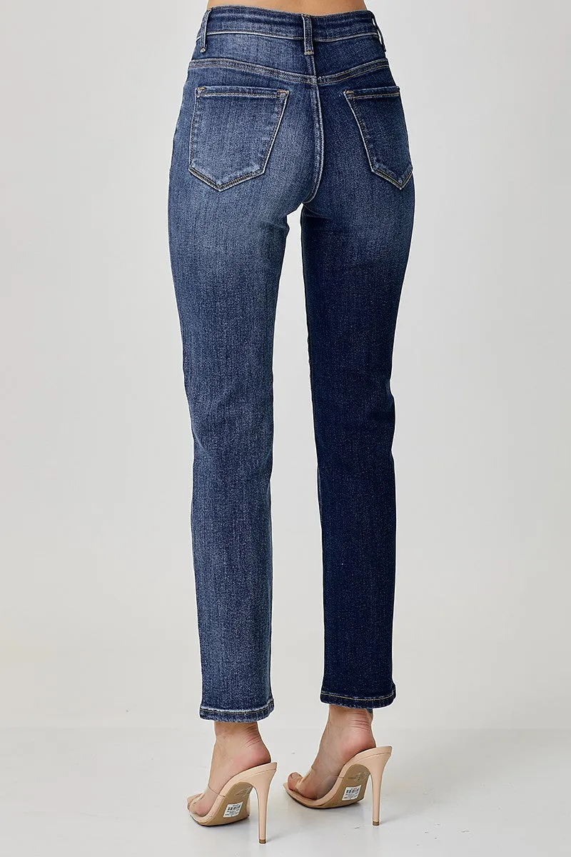 Risen - Mid-Rise Crossover Relaxed Skinny