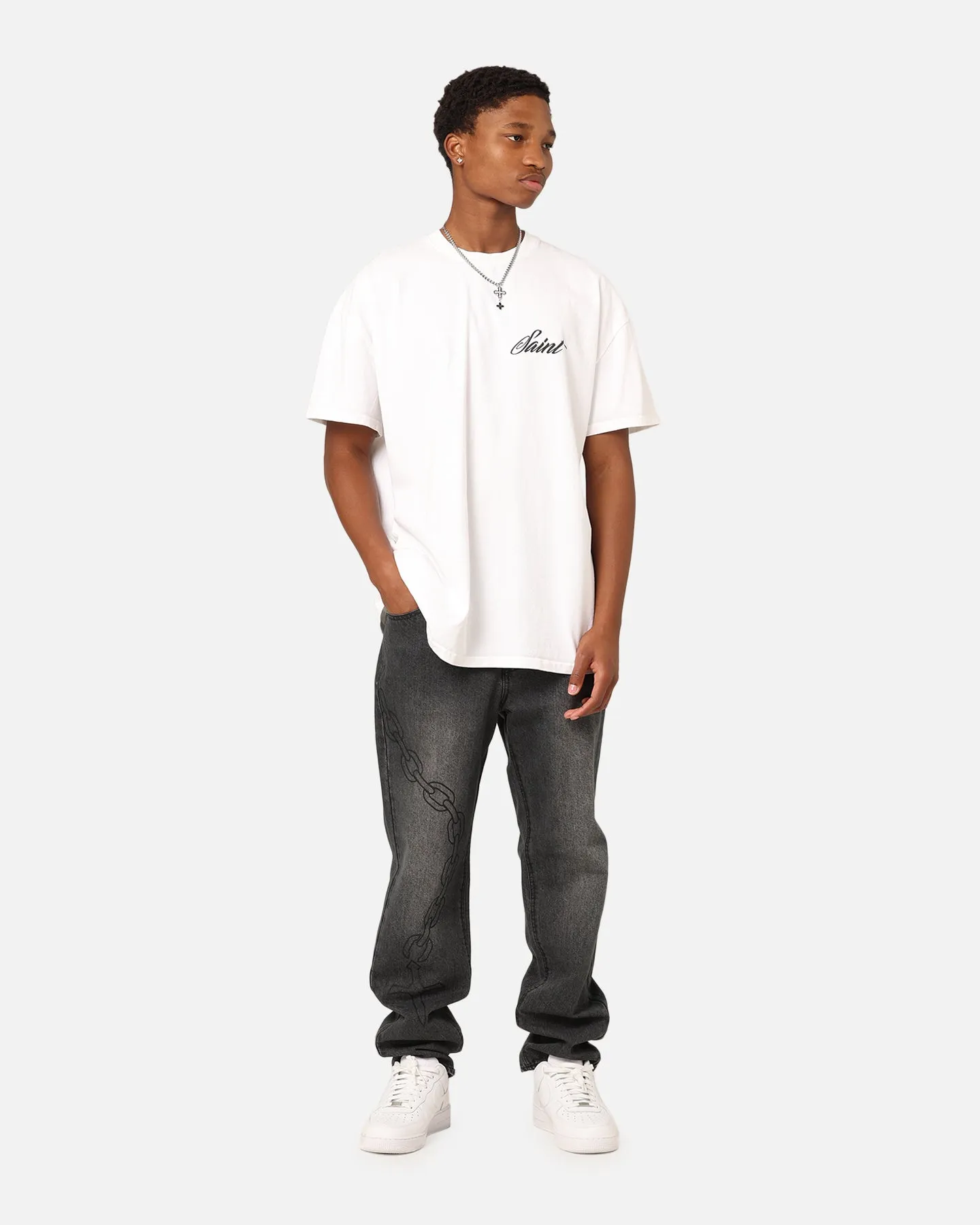 Saint Morta Guardian T-Shirt White