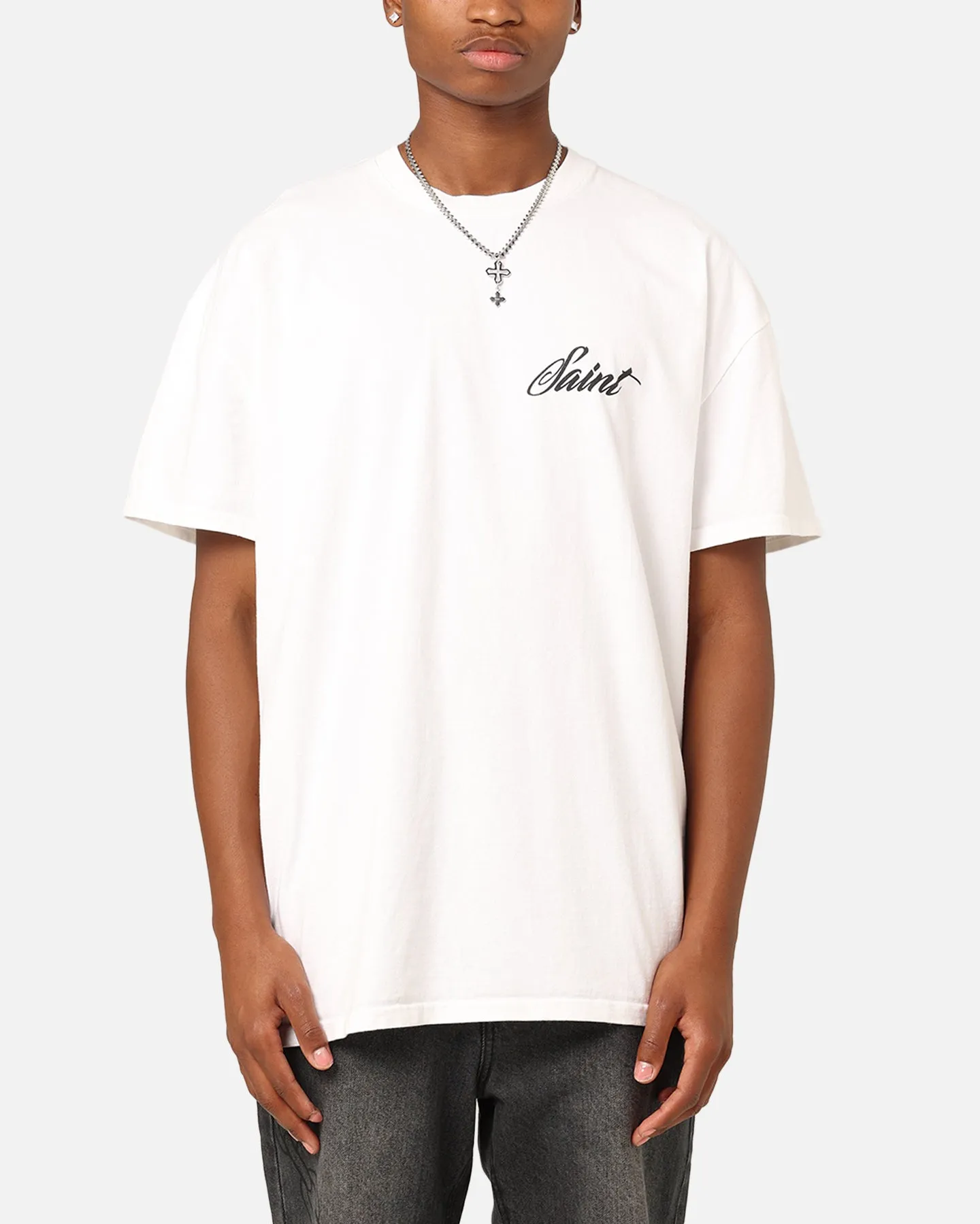 Saint Morta Guardian T-Shirt White